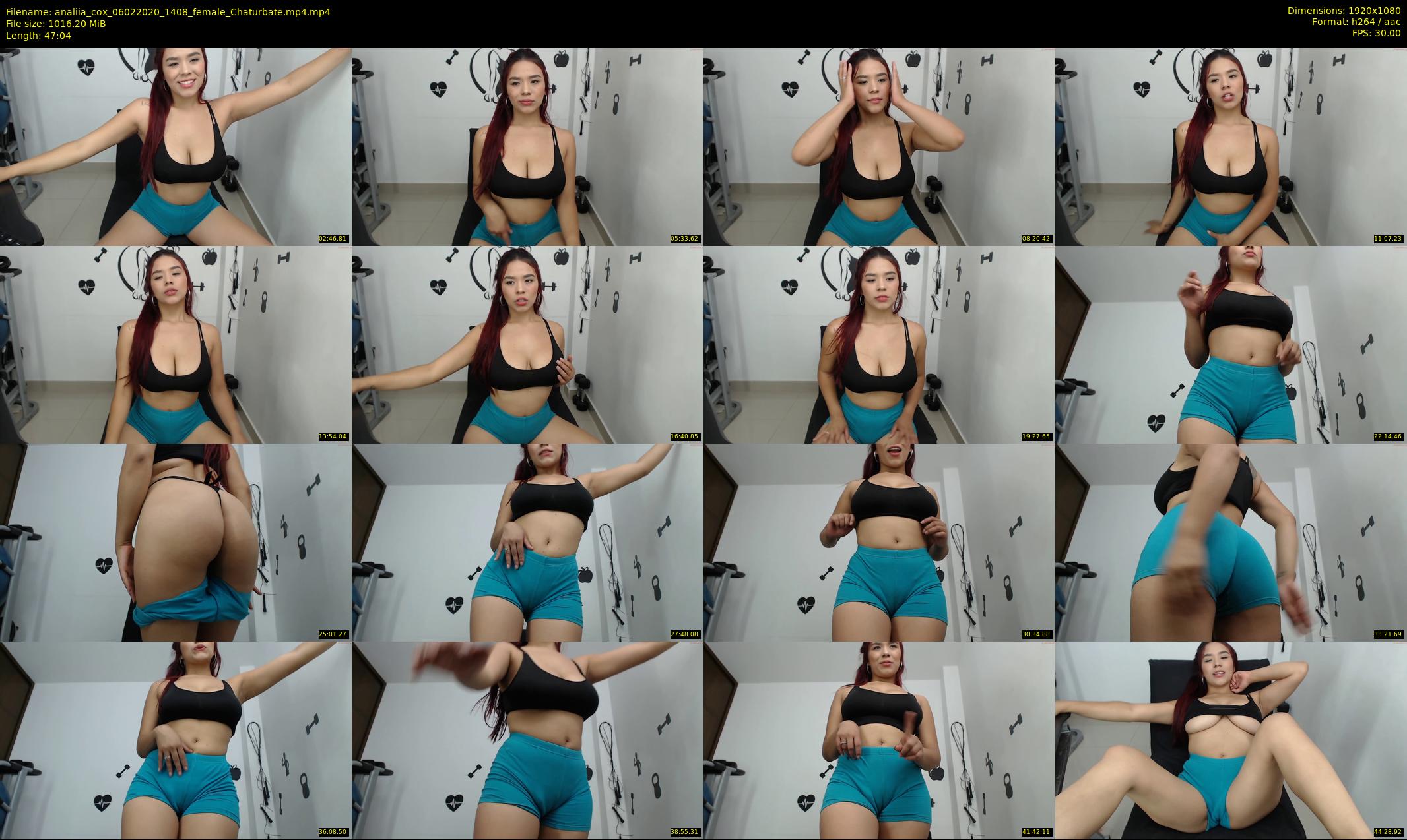 analiia_cox — 48 minute Chaturbate female cam show recording, 1080p, Feb 6, 2020
