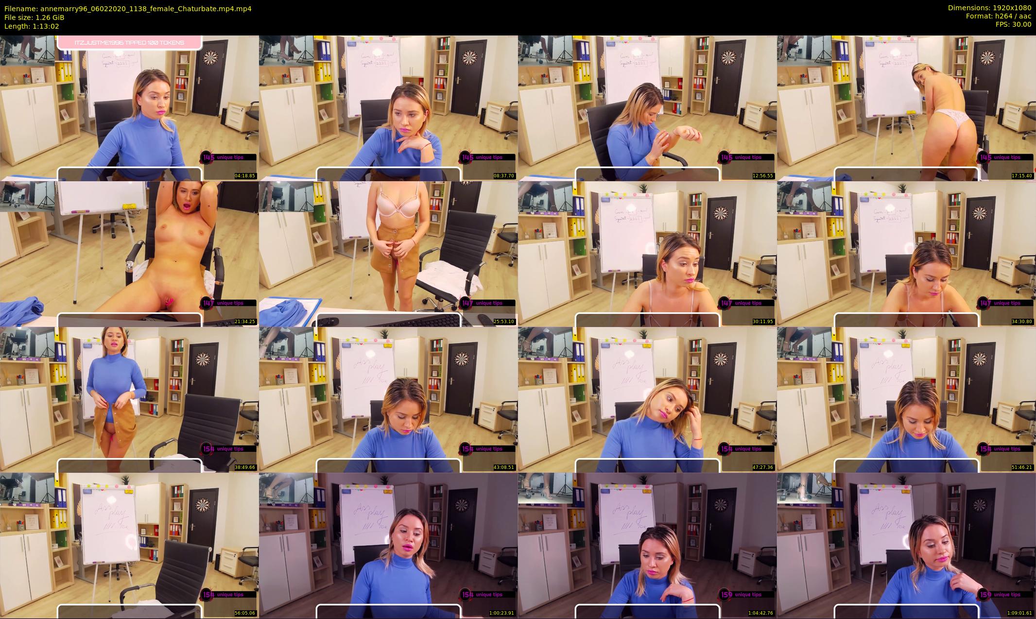 annemarry96 — 74 minute Chaturbate female cam show recording, 1080p, Feb 6, 2020
