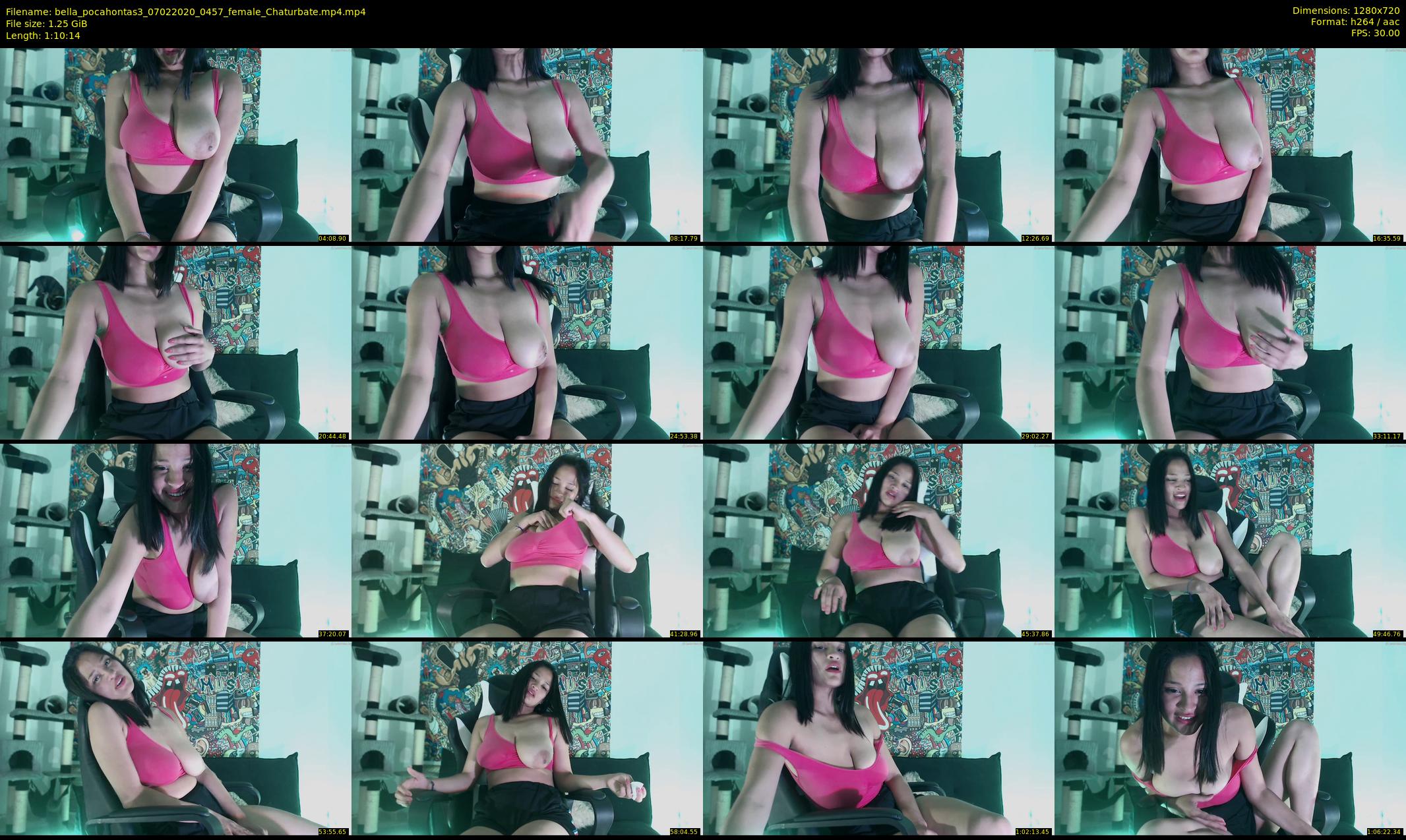 bella_pocahontas3 — 71 minute Chaturbate female cam show recording, 720p, Feb 7, 2020