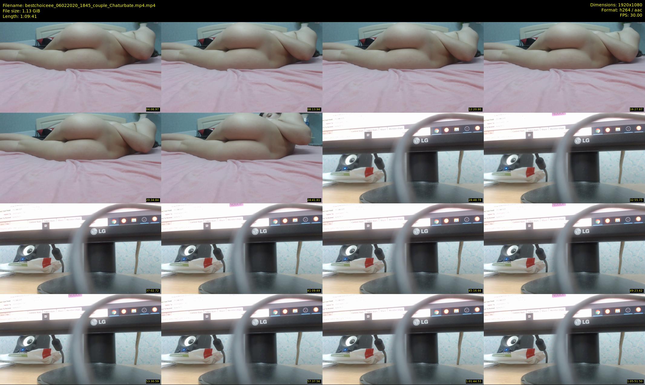 bestchoiceee — 70 minute Chaturbate couple cam show recording, 1080p, Feb 6, 2020