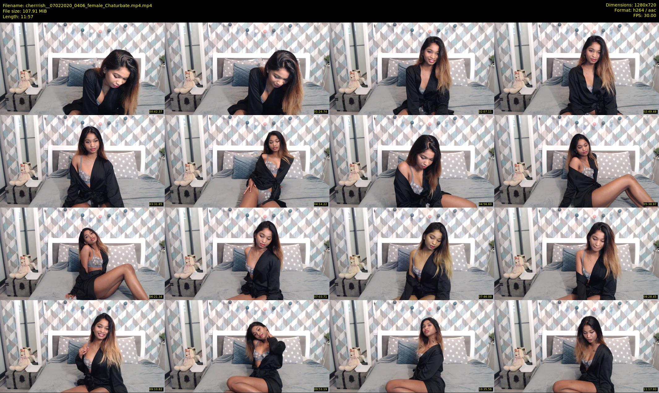 cherrrish_ — 12 minute Chaturbate female cam show recording, 720p, Feb 7, 2020