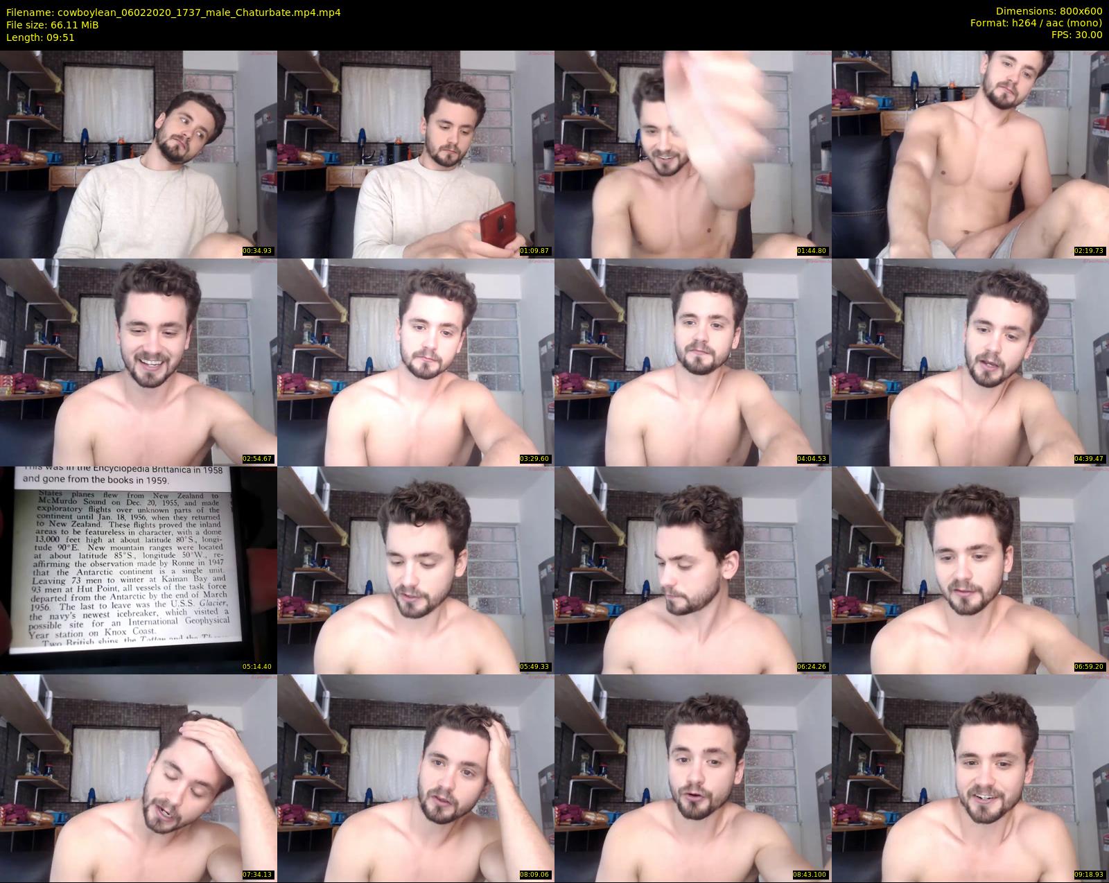 cowboylean — 10 minute Chaturbate male cam show recording, 480p, Feb 6, 2020