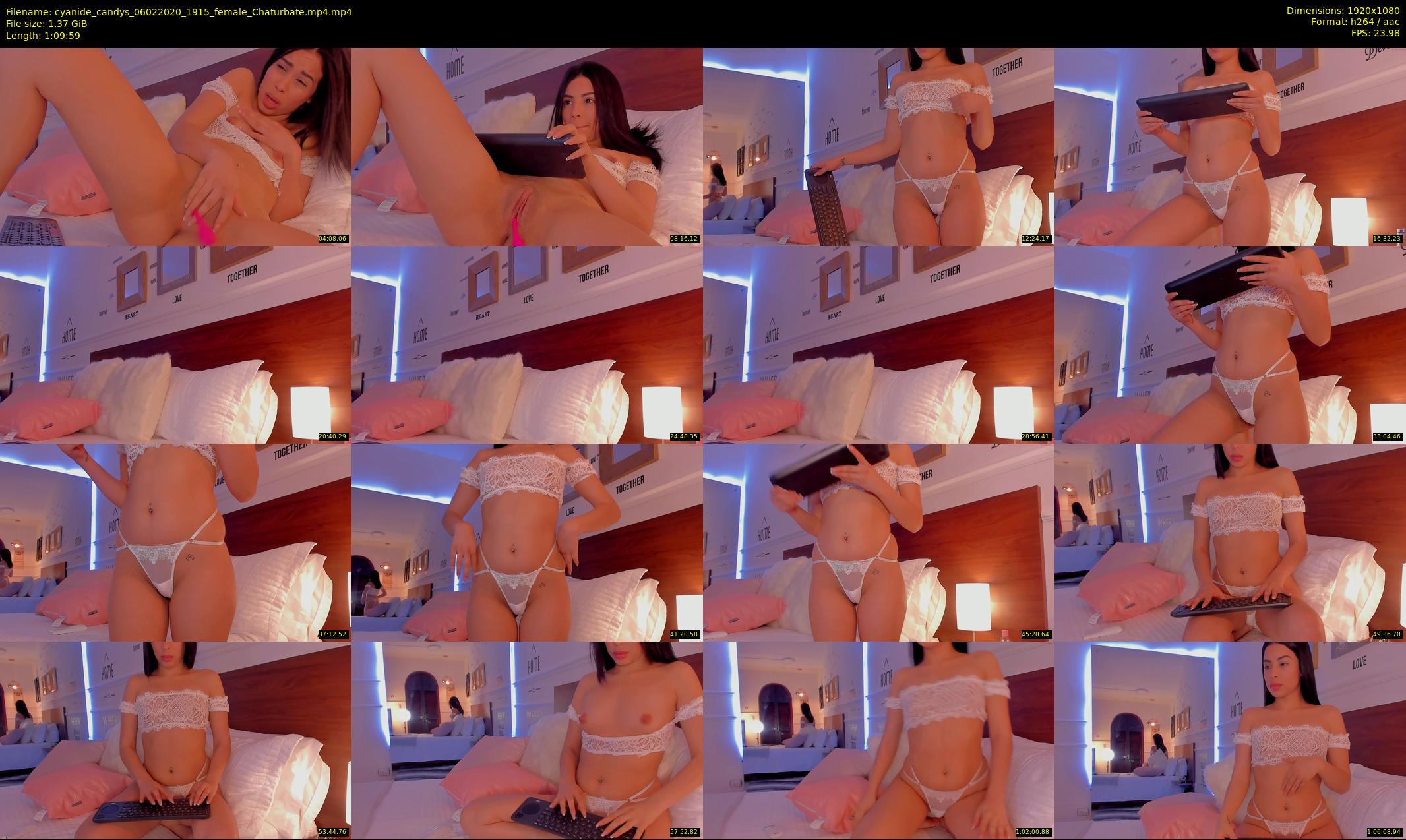 cyanide_candys — 70 minute Chaturbate female cam show recording, 1080p, Feb 6, 2020