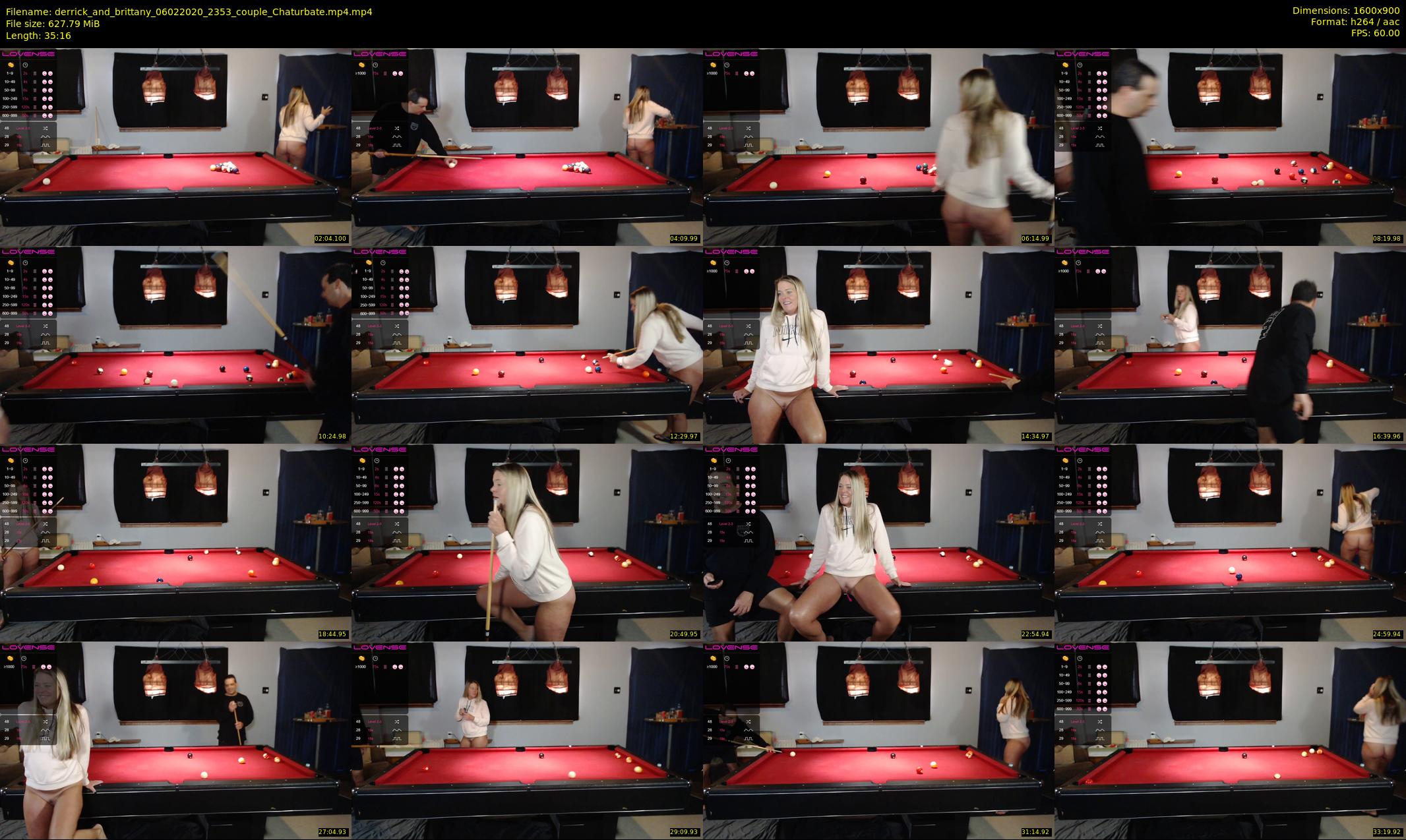 derrick_and_brittany — 36 minute Chaturbate couple cam show recording, 720p, Feb 6, 2020