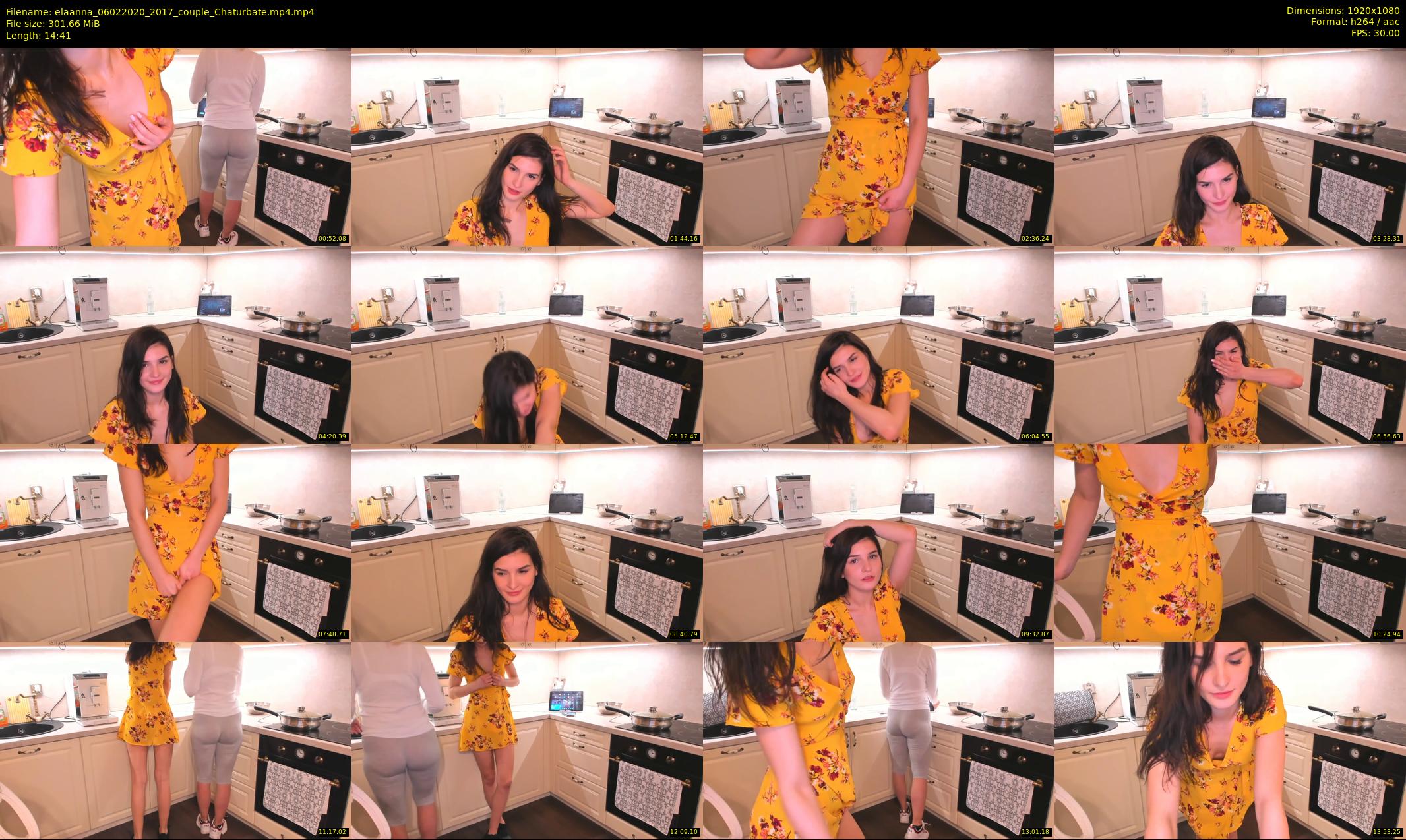 elaanna — 15 minute Chaturbate female cam show recording, 1080p, Feb 6, 2020