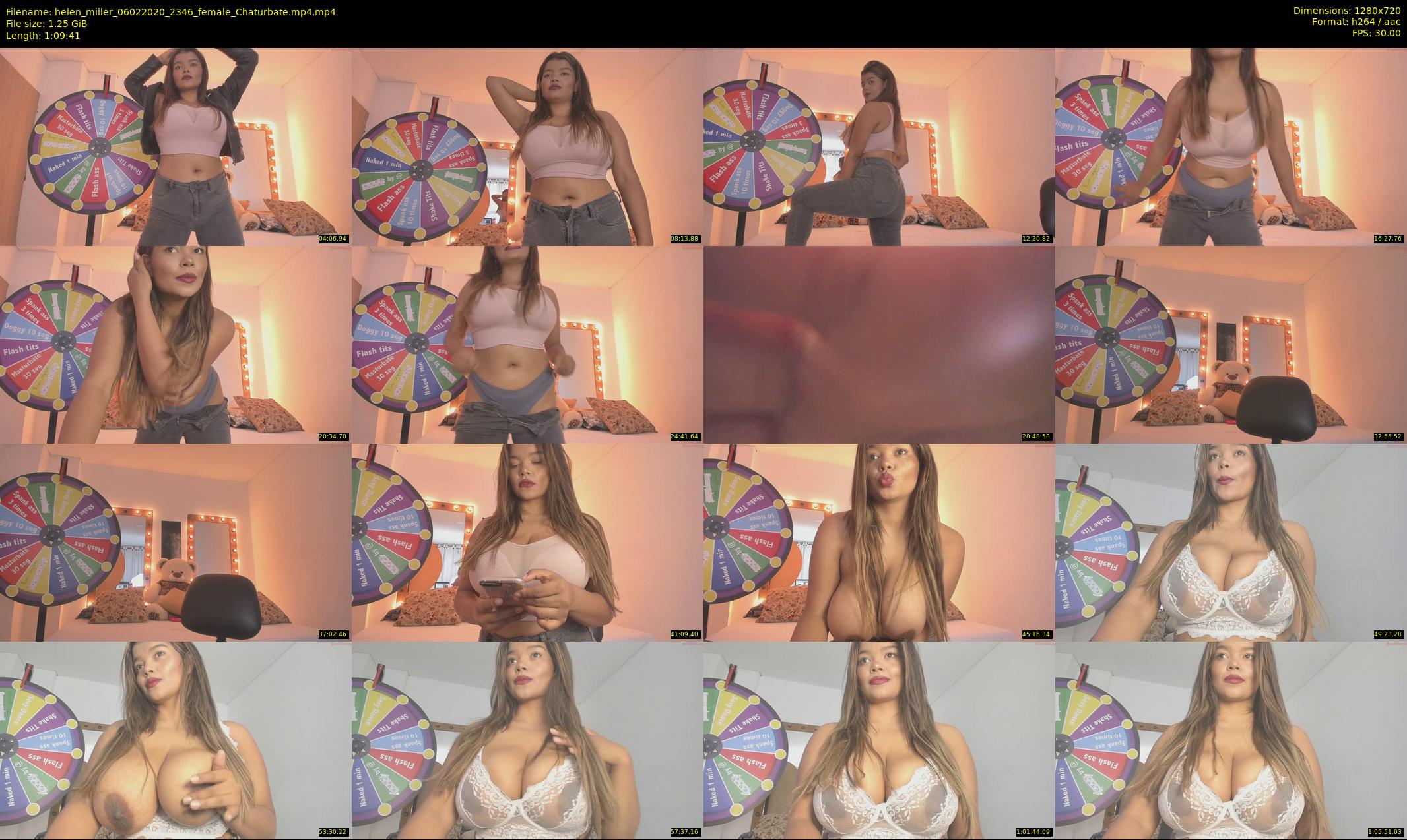 helen_miller — 70 minute Chaturbate female cam show recording, 720p, Feb 6, 2020