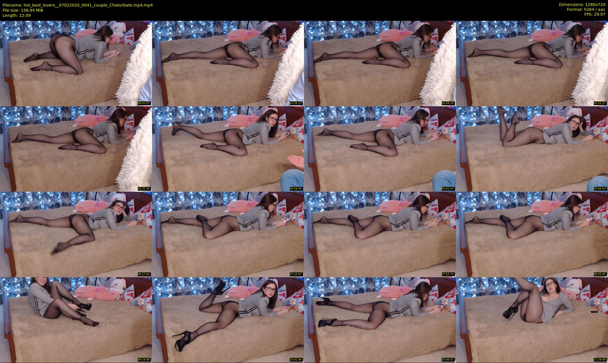 hot_best_lovers_ — 13 minute Chaturbate couple cam show recording, 720p, Feb 7, 2020