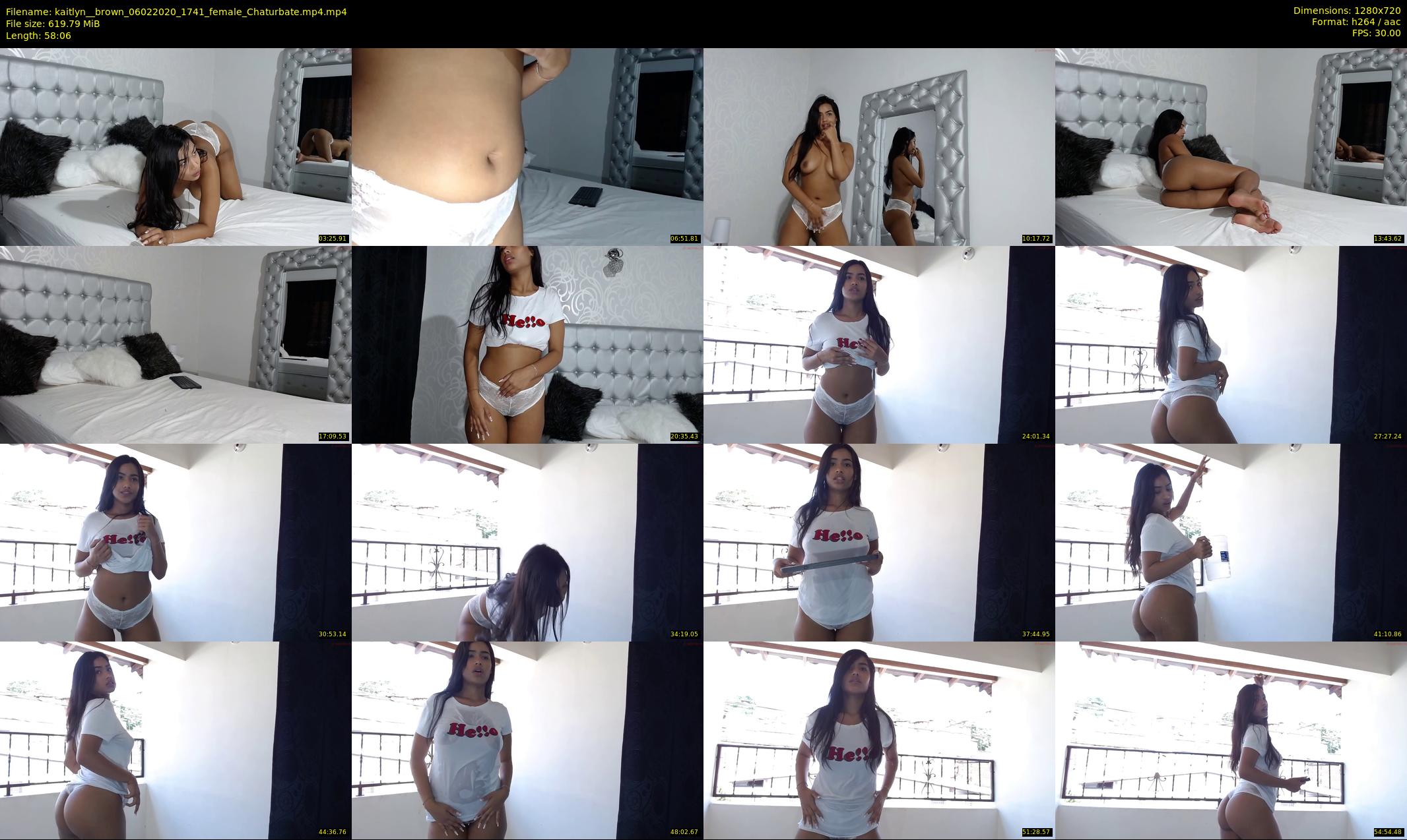 kaitlyn__brown — 59 minute Chaturbate female cam show recording, 720p, Feb 6, 2020