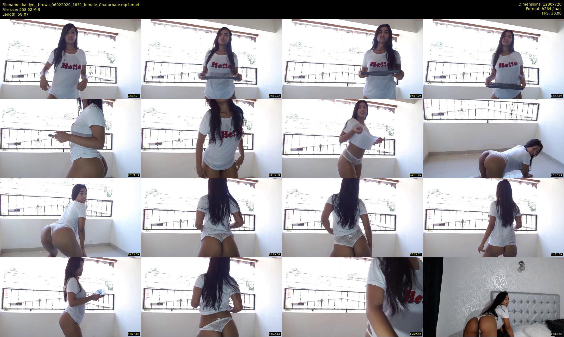 kaitlyn__brown — 59 minute Chaturbate female cam show recording, 720p, Feb 6, 2020