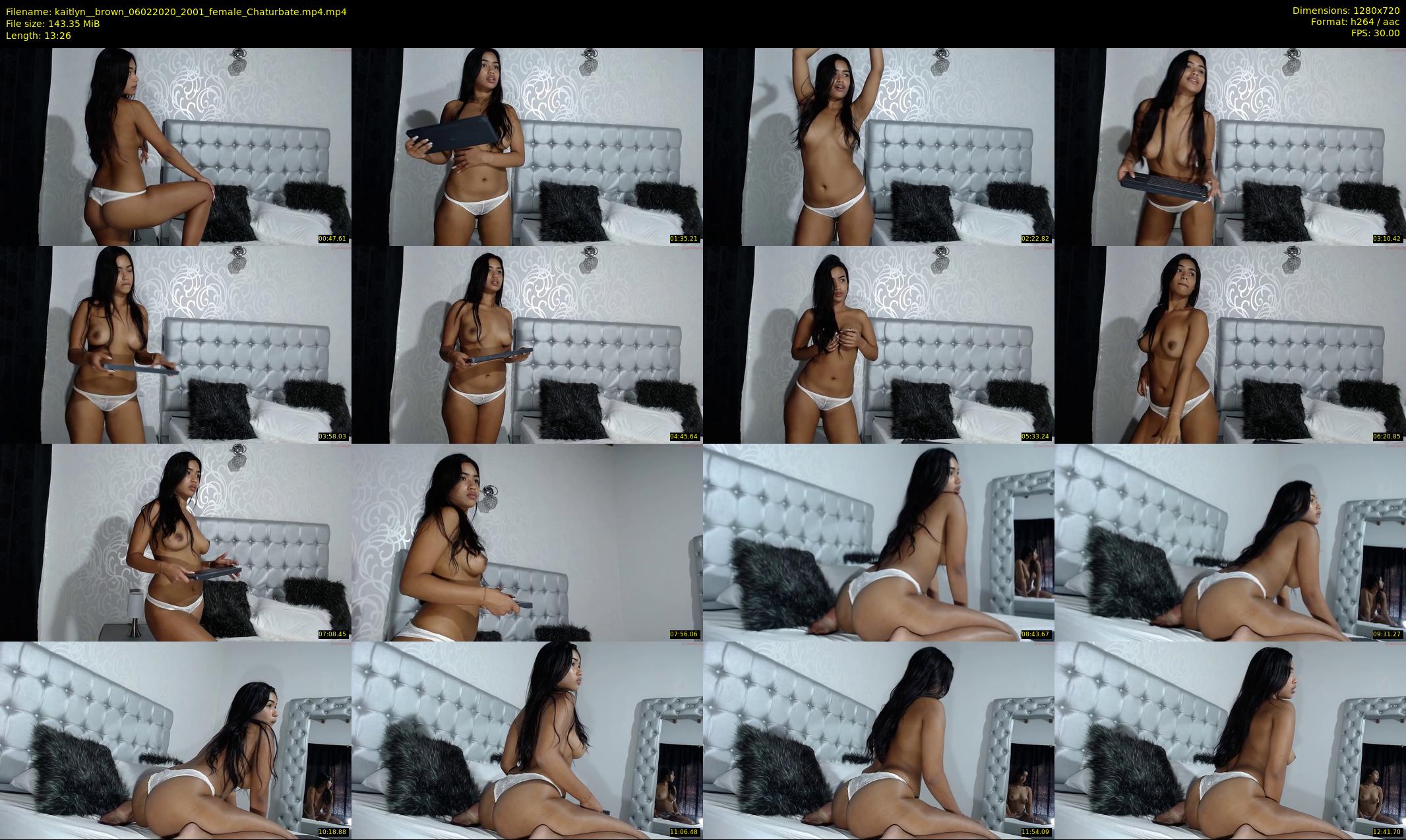kaitlyn__brown — 14 minute Chaturbate female cam show recording, 720p, Feb 6, 2020