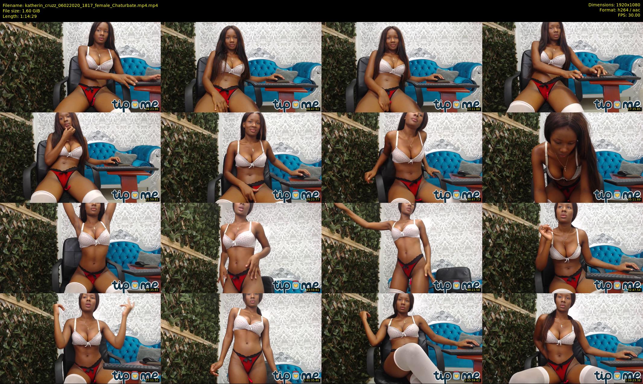 katherin_cruzz — 75 minute Chaturbate female cam show recording, 1080p, Feb 6, 2020