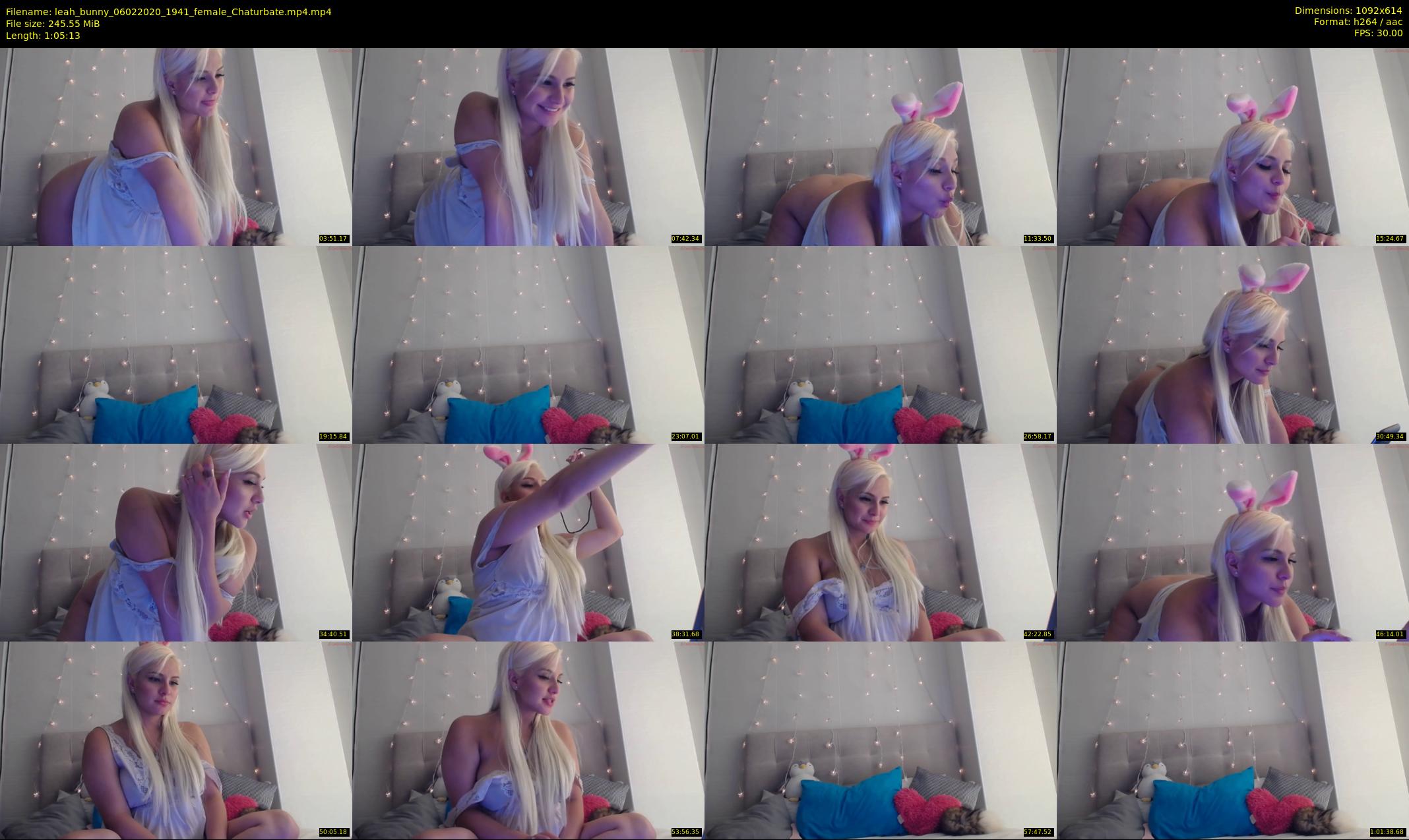 leah_bunny — 66 minute Chaturbate female cam show recording, 480p, Feb 6, 2020