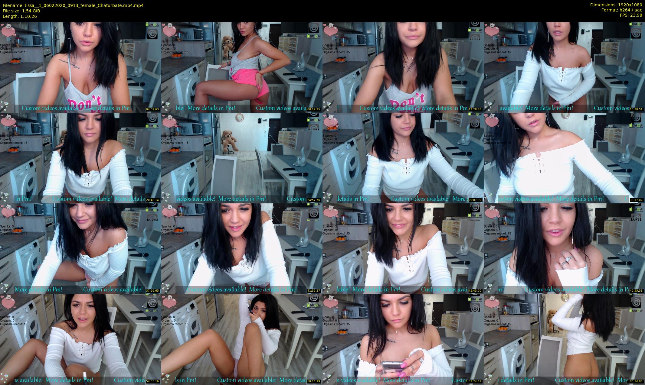 lissa__1 — 71 minute Chaturbate female cam show recording, 1080p, Feb 6, 2020