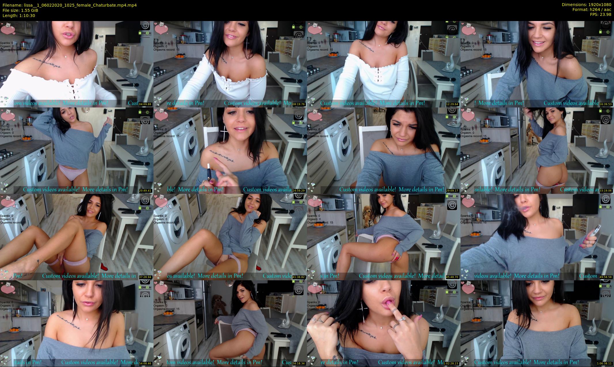 lissa__1 — 71 minute Chaturbate female cam show recording, 1080p, Feb 6, 2020