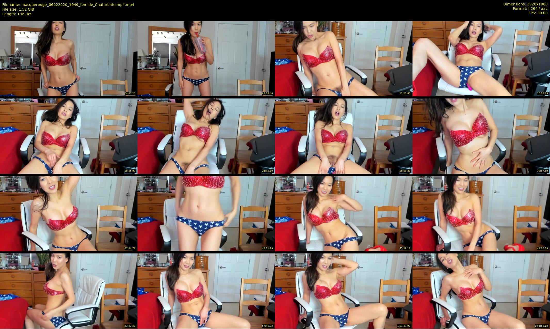 masquerouge — 70 minute Chaturbate female cam show recording, 1080p, Feb 6, 2020
