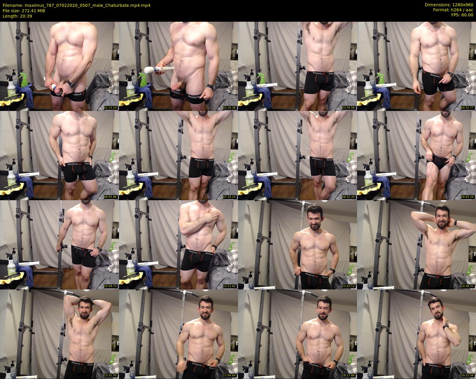 maximus_787 — 21 minute Chaturbate male cam show recording, 720p, Feb 7, 2020