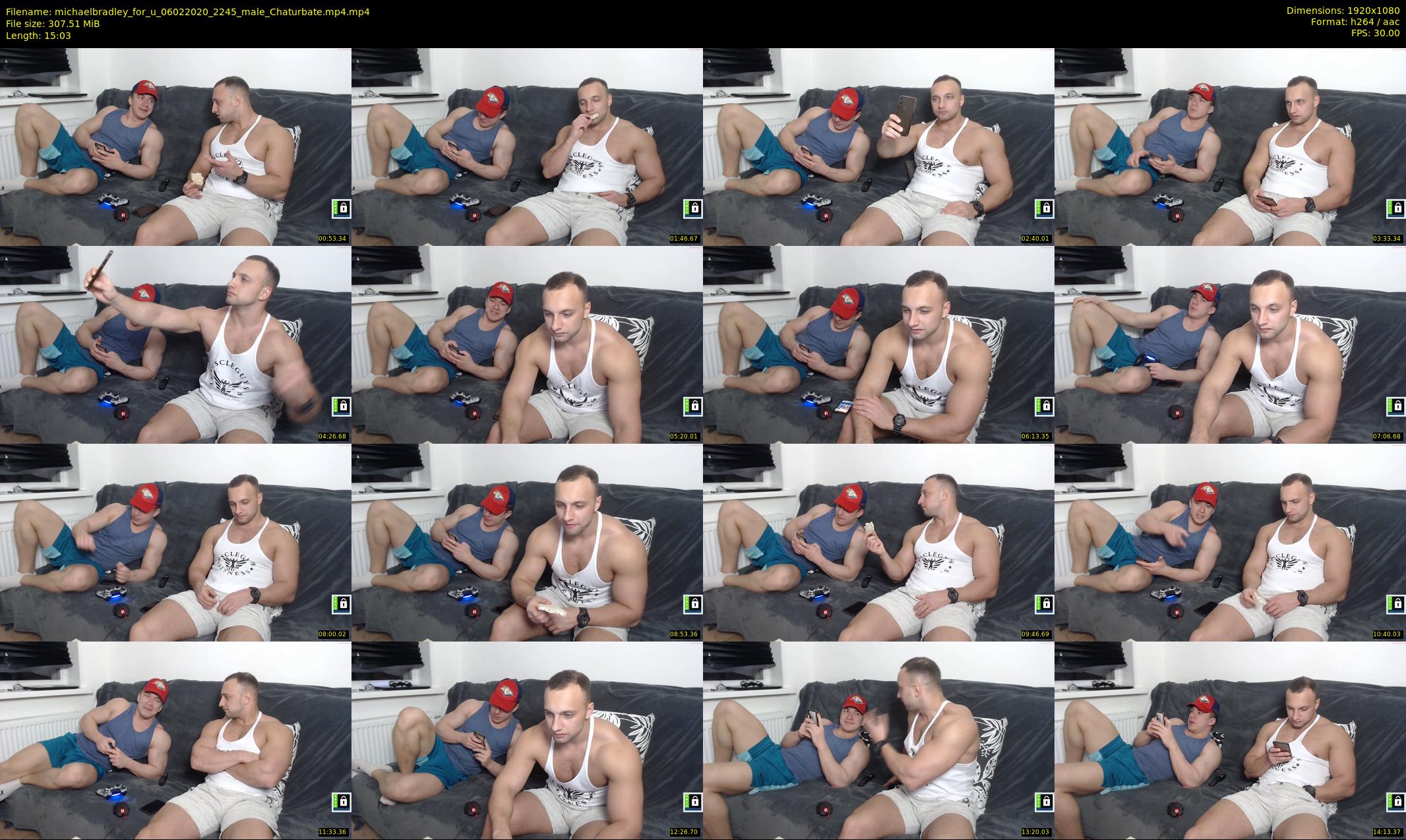 michaelbradley_for_u — 16 minute Chaturbate male cam show recording, 1080p, Feb 6, 2020