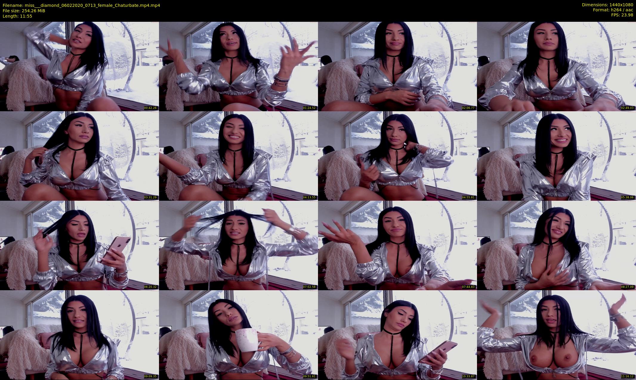 miss___diamond — 12 minute Chaturbate female cam show recording, 1080p, Feb 6, 2020