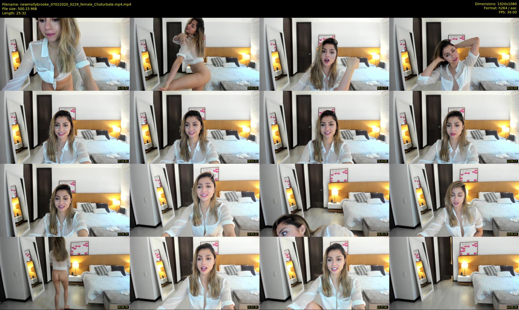 newmollybrooke — 26 minute Chaturbate female cam show recording, 1080p, Feb 7, 2020