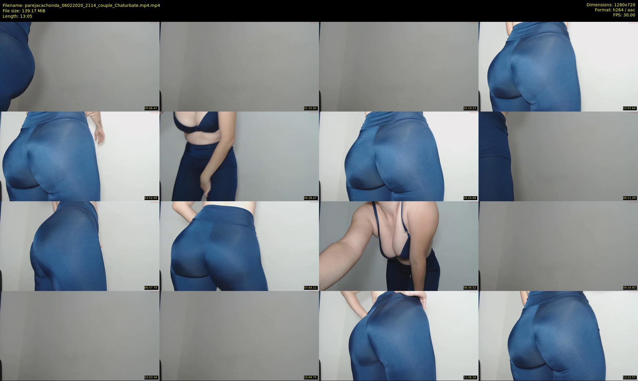 parejacachonda — 14 minute Chaturbate couple cam show recording, 720p, Feb 6, 2020