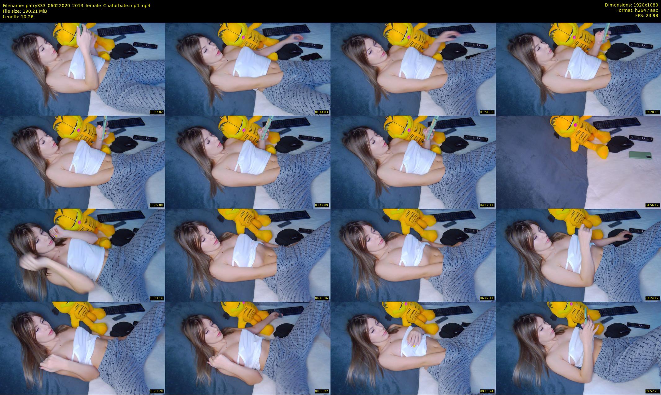 patry333 — 11 minute Chaturbate female cam show recording, 1080p, Feb 6, 2020