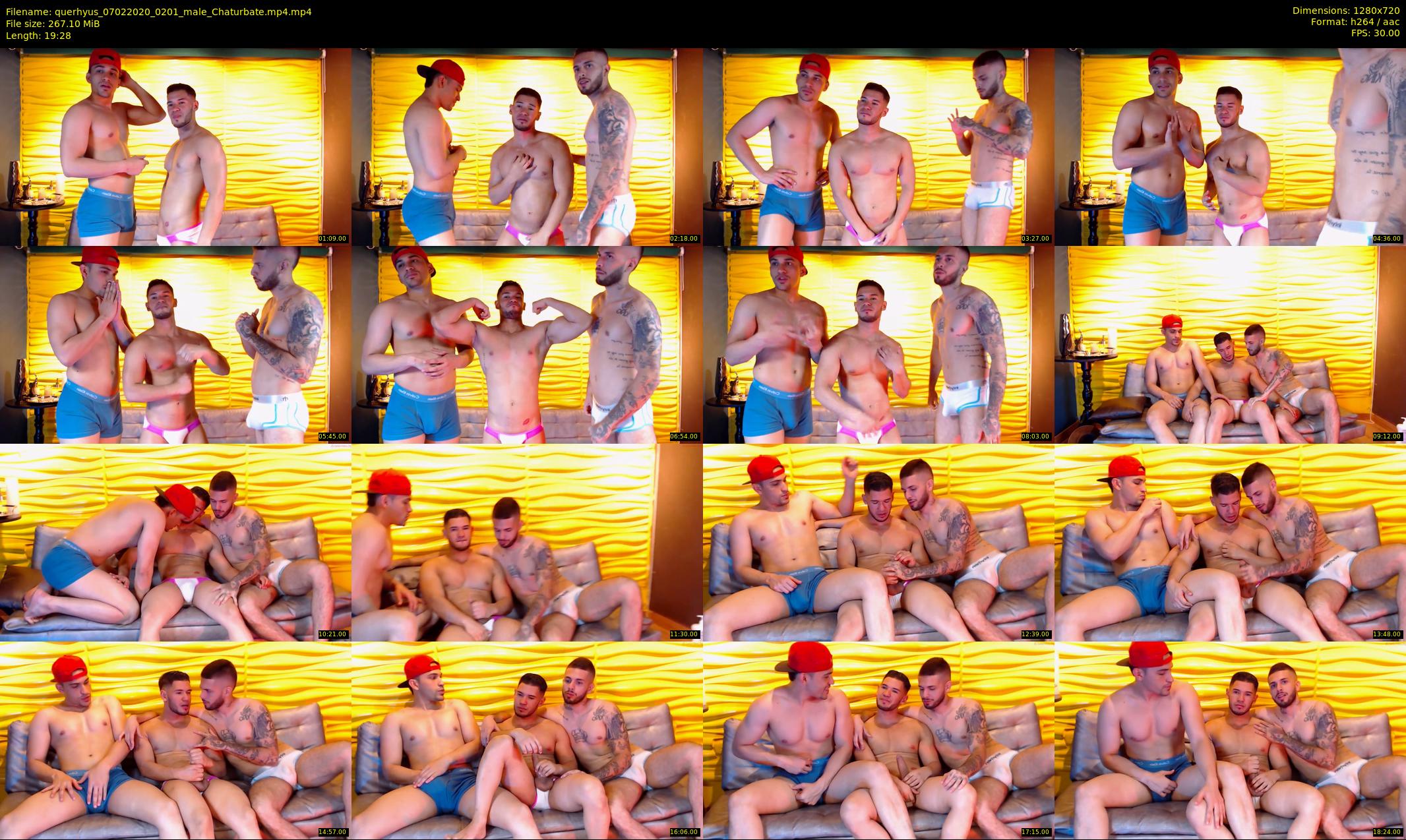 querhyus — 20 minute Chaturbate male cam show recording, 720p, Feb 7, 2020
