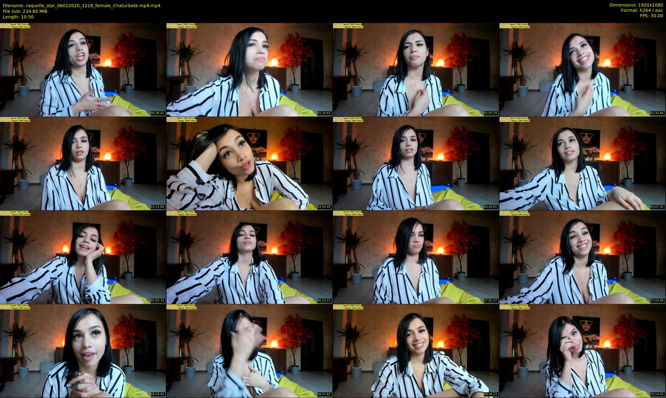 raquelle_star — 11 minute Chaturbate couple cam show recording, 1080p, Feb 6, 2020