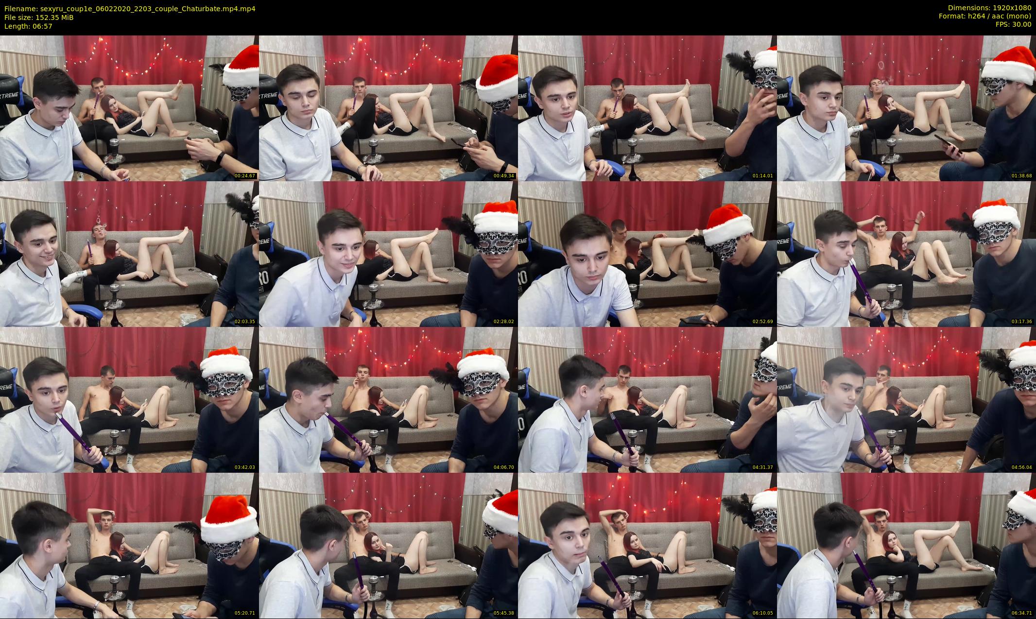 sexyru_coup1e — 7 minute Chaturbate couple cam show recording, 1080p, Feb 6, 2020