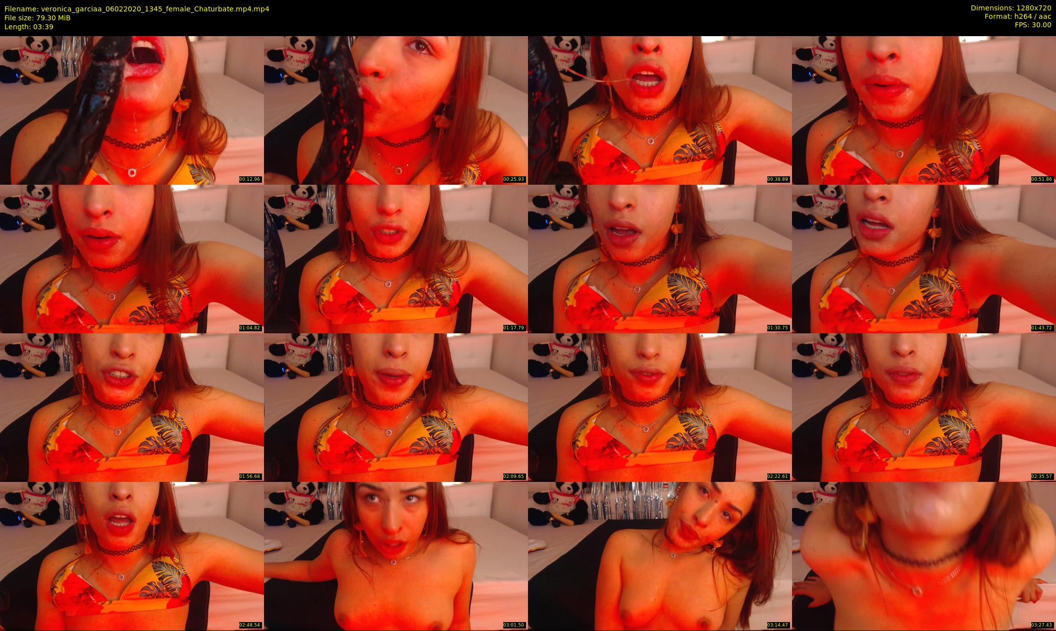 veronica_garciaa — 4 minute Chaturbate female cam show recording, 720p, Feb 6, 2020