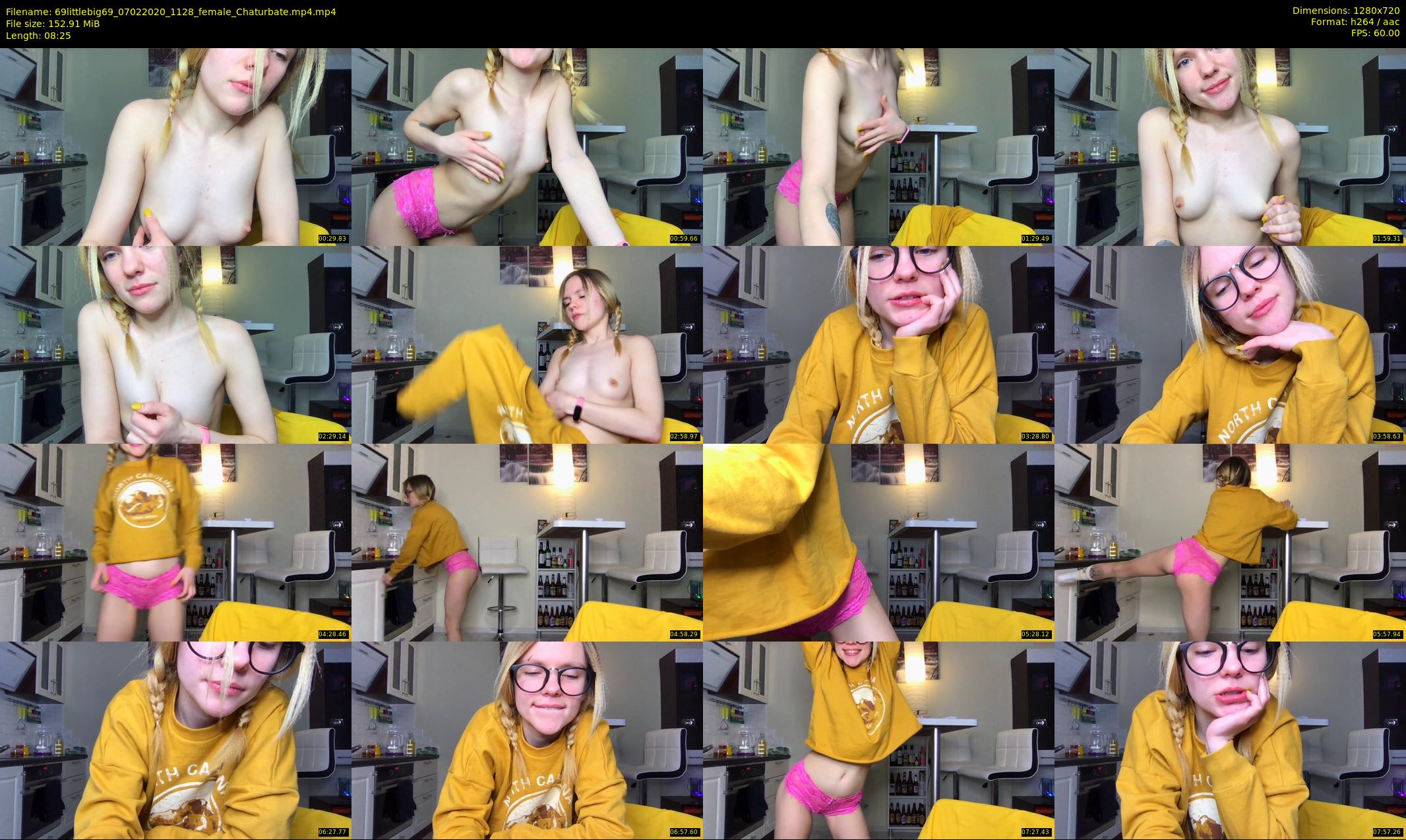 69littlebig69 — 9 minute Chaturbate couple cam show recording, 720p, Feb 7, 2020