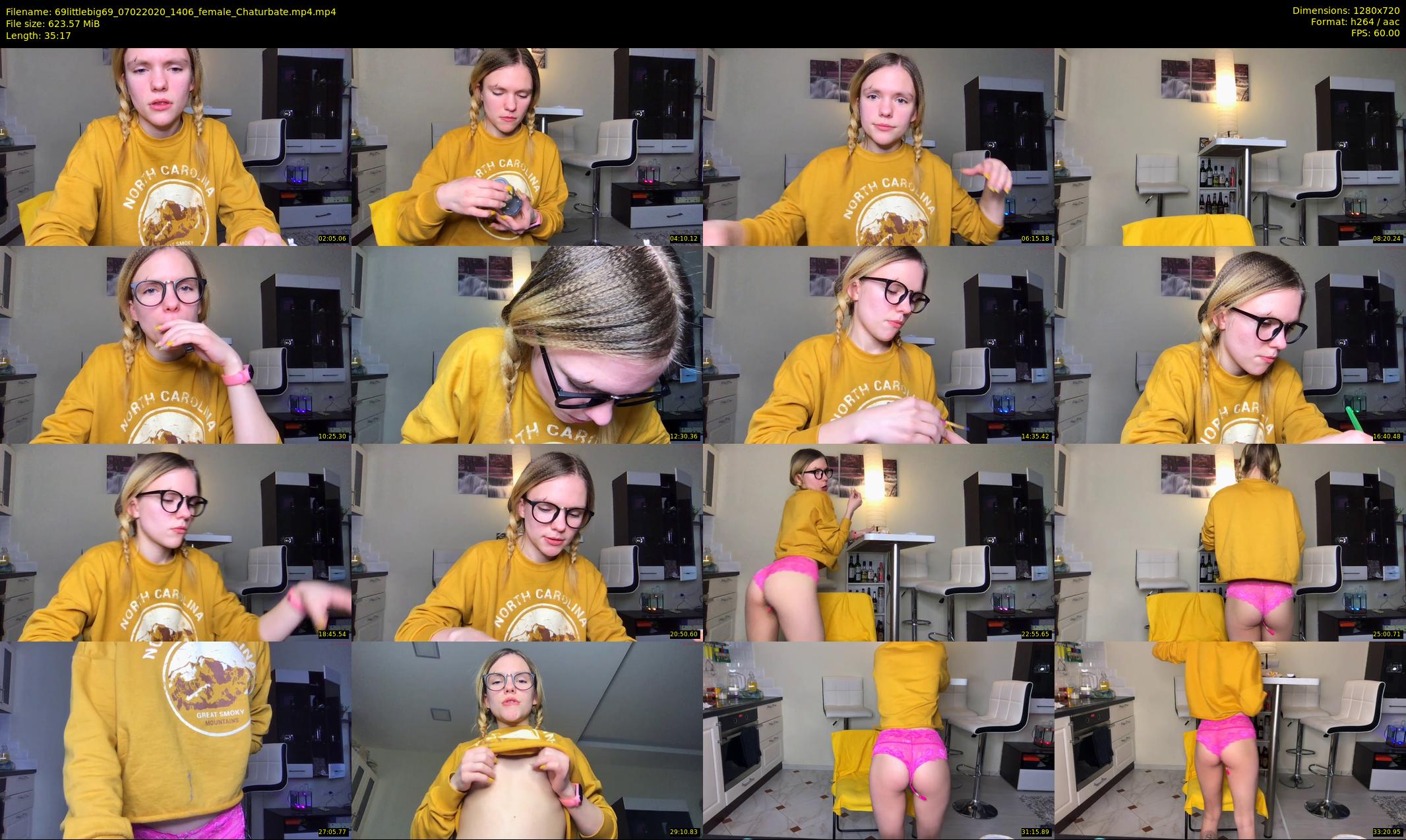 69littlebig69 — 36 minute Chaturbate couple cam show recording, 720p, Feb 7, 2020