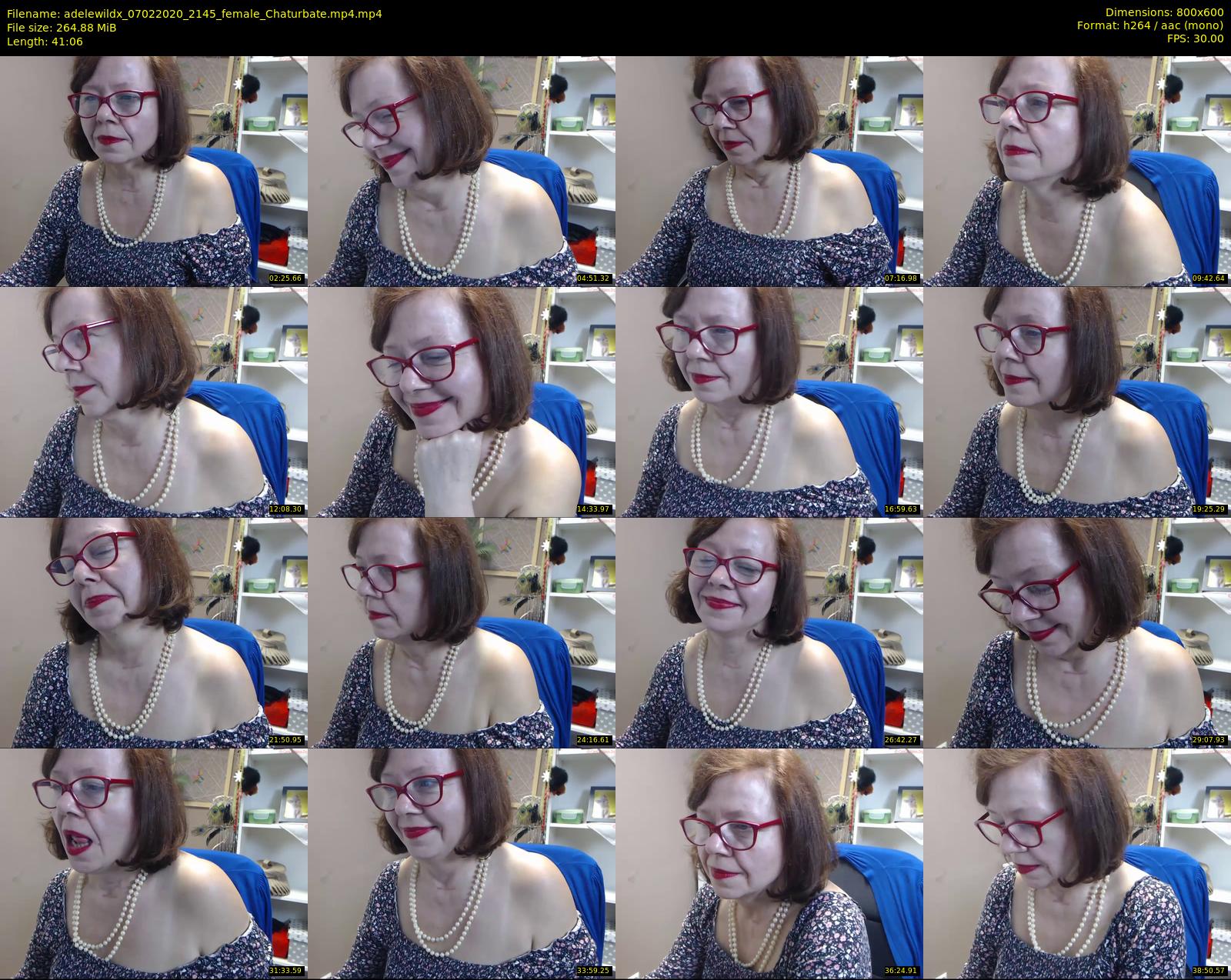 adelewildx — 42 minute Chaturbate female cam show recording, 480p, Feb 7, 2020