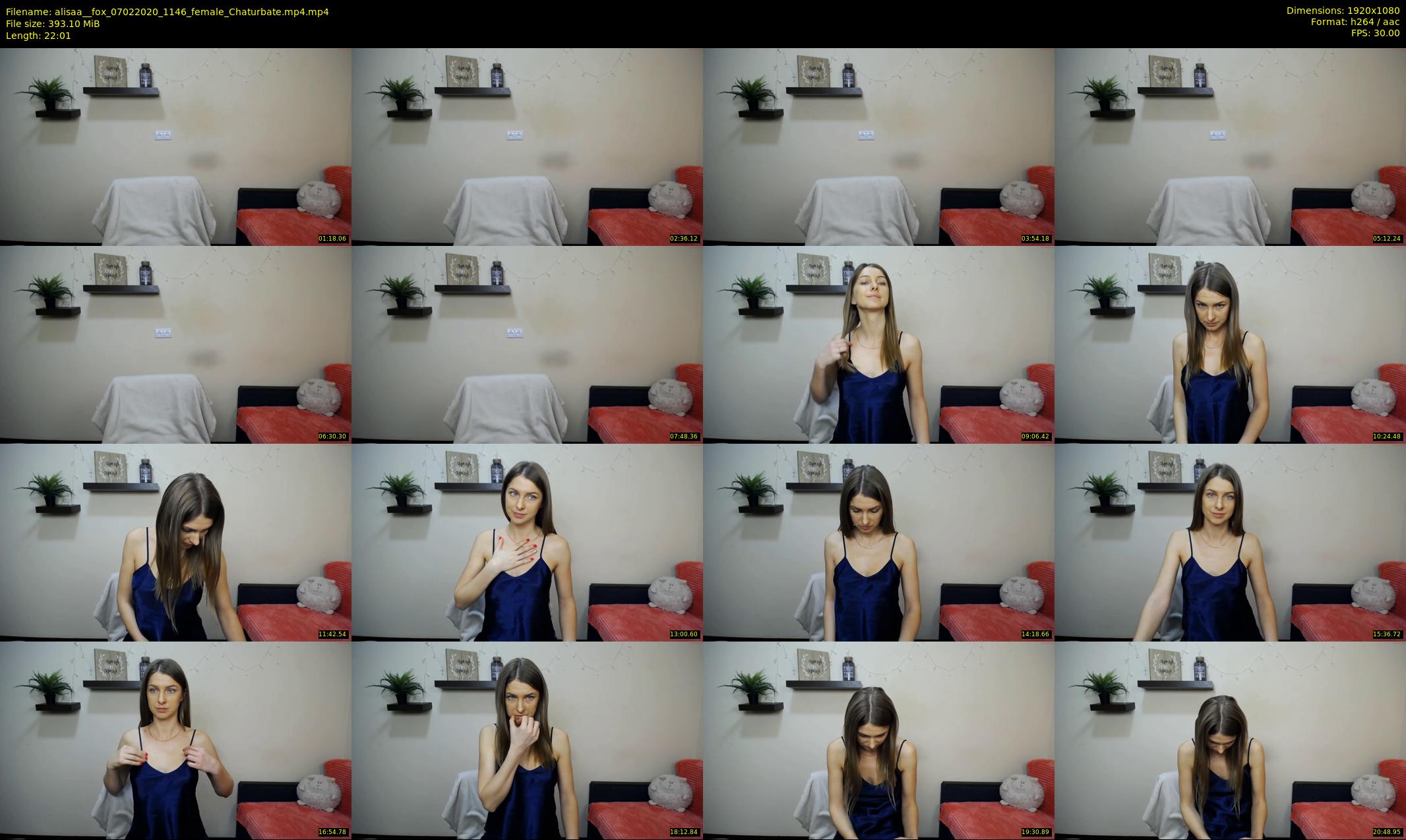 alisaa__fox — 23 minute Chaturbate female cam show recording, 1080p, Feb 7, 2020