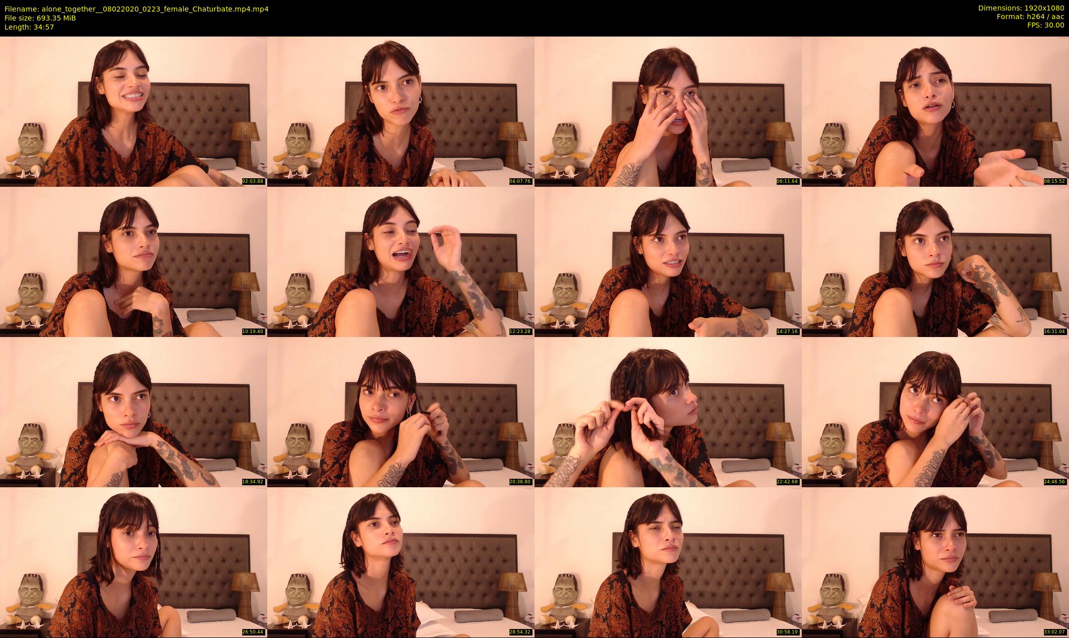alone_together_ — 35 minute Chaturbate female cam show recording, 1080p, Feb 8, 2020
