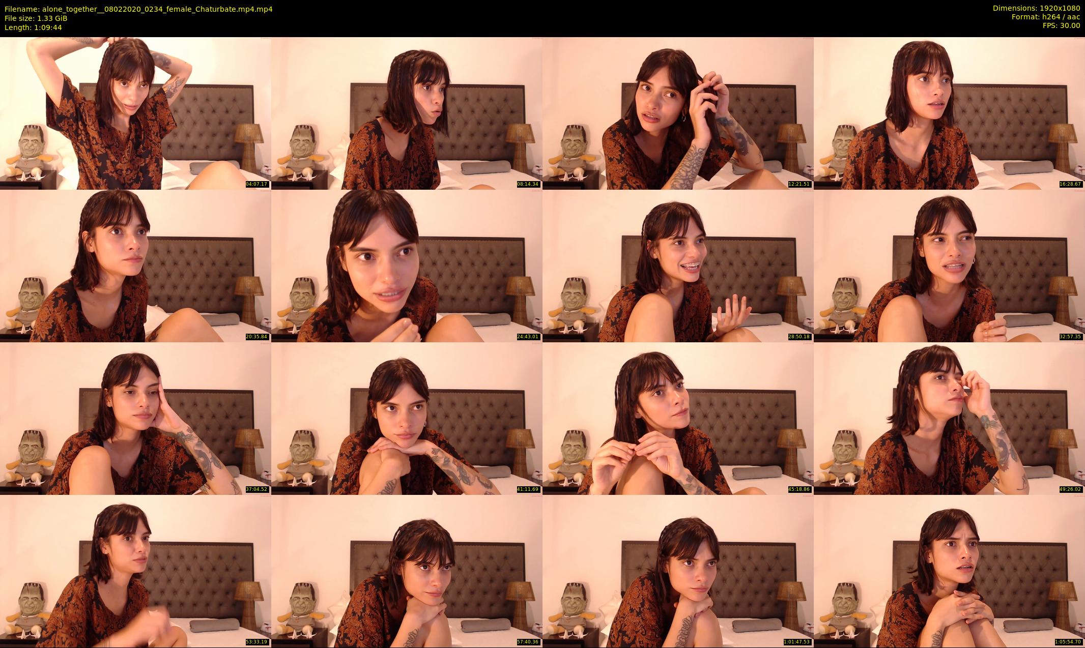 alone_together_ — 70 minute Chaturbate female cam show recording, 1080p, Feb 8, 2020