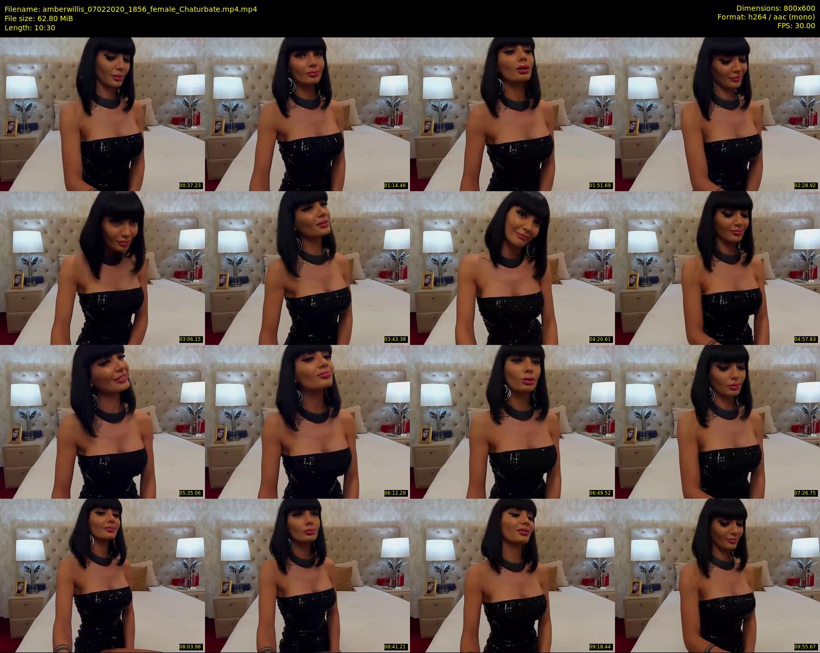 amberwillis — 11 minute Chaturbate female cam show recording, 480p, Feb 7, 2020