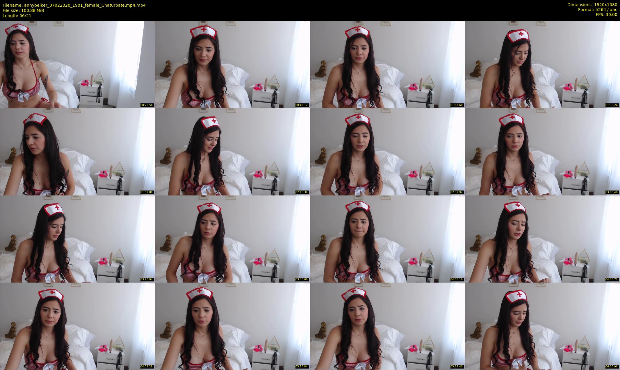 annybeiker — 7 minute Chaturbate female cam show recording, 1080p, Feb 7, 2020
