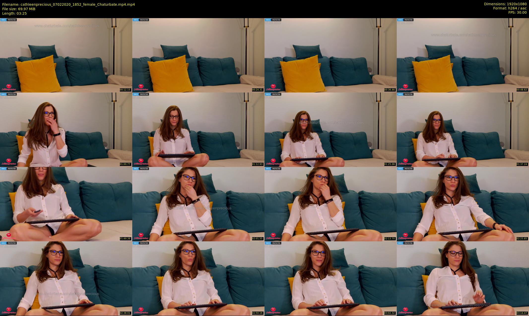 cathleenprecious — 4 minute Chaturbate female cam show recording, 1080p, Feb 7, 2020