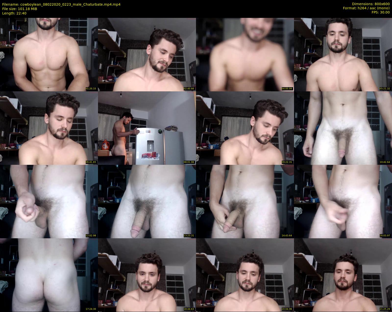 cowboylean — 23 minute Chaturbate male cam show recording, 480p, Feb 8, 2020