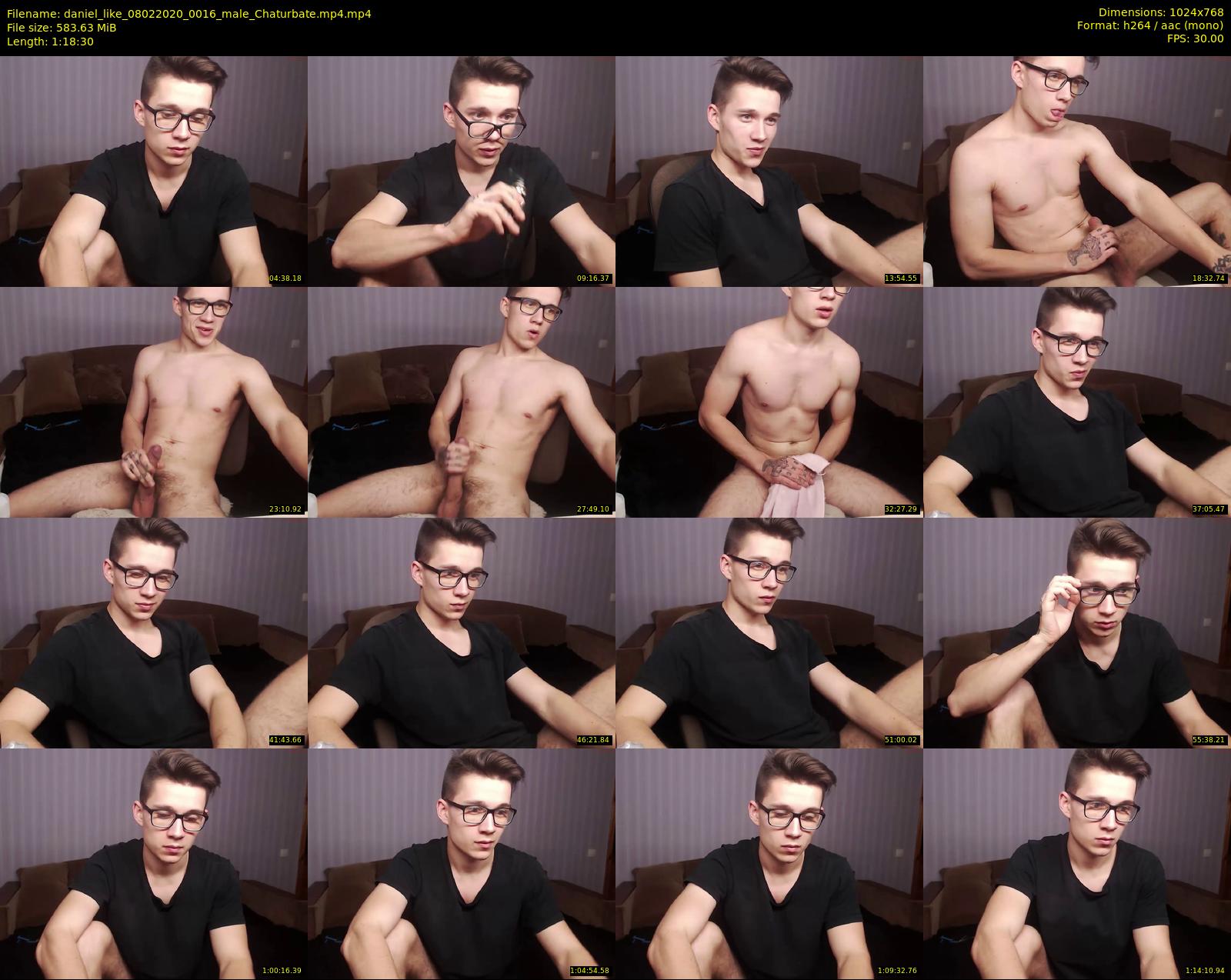 daniel_like — 79 minute Chaturbate male cam show recording, 720p, Feb 8, 2020