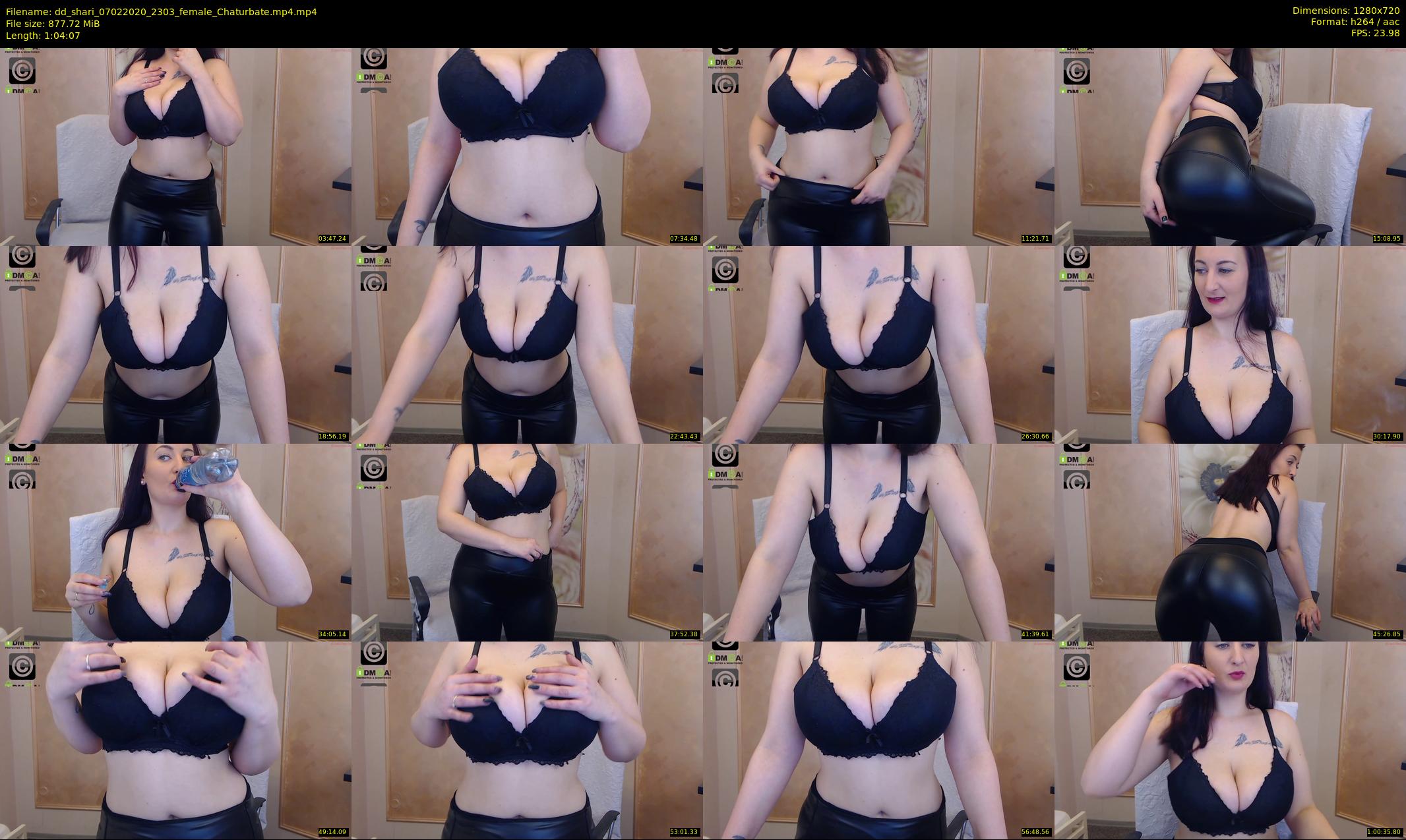 dd_shari — 65 minute Chaturbate female cam show recording, 720p, Feb 7, 2020