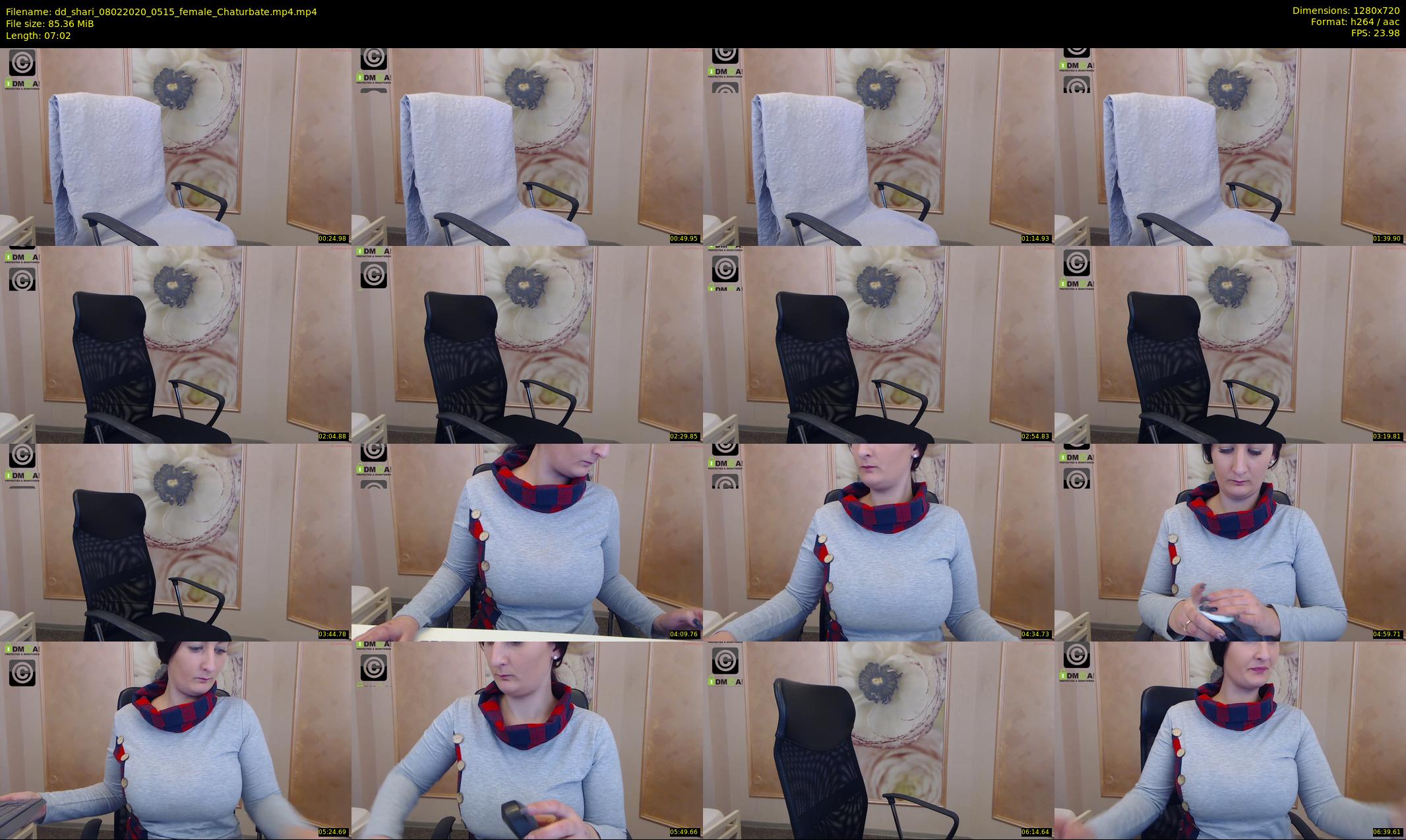dd_shari — 8 minute Chaturbate female cam show recording, 720p, Feb 8, 2020