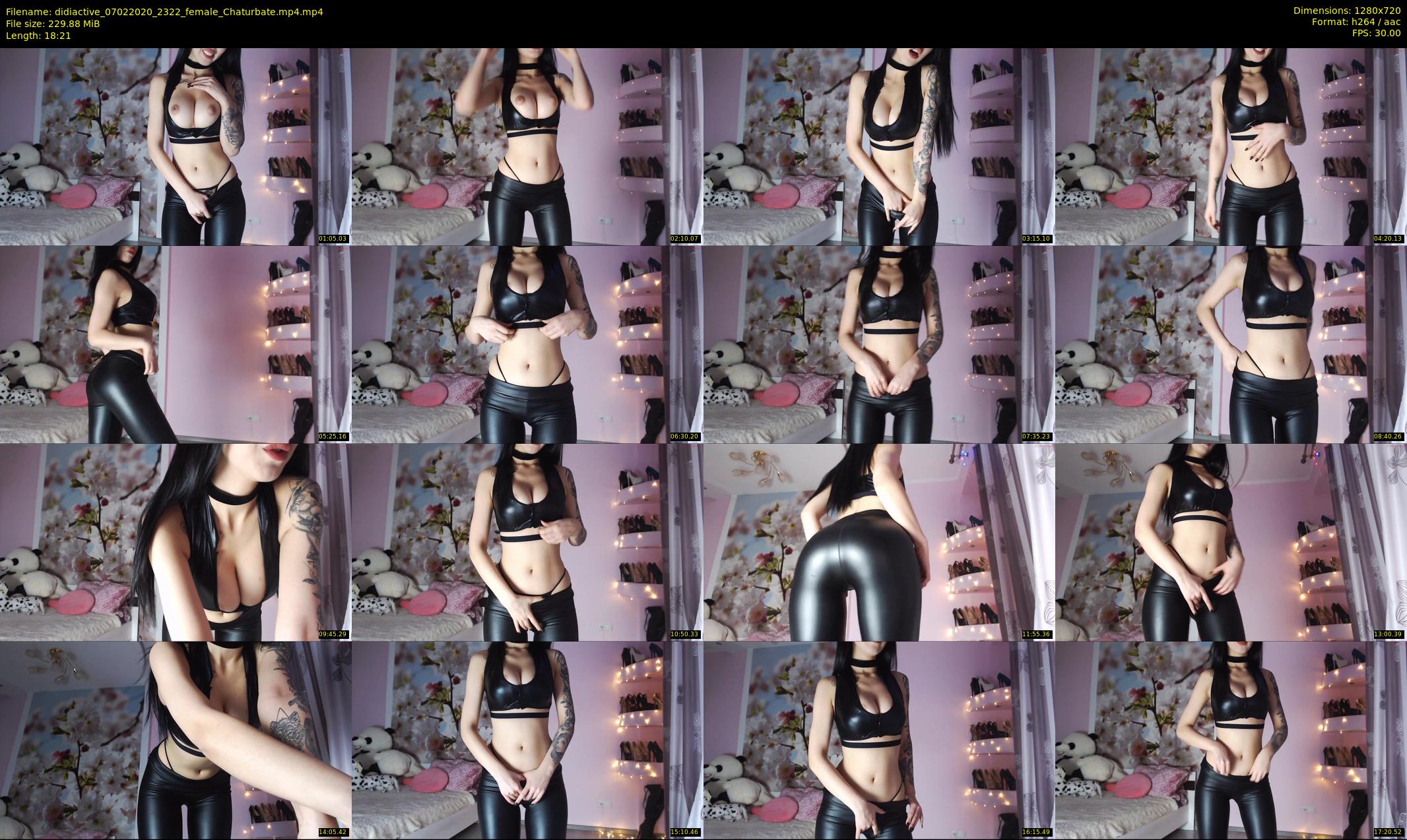 didiactive — 19 minute Chaturbate female cam show recording, 720p, Feb 7, 2020
