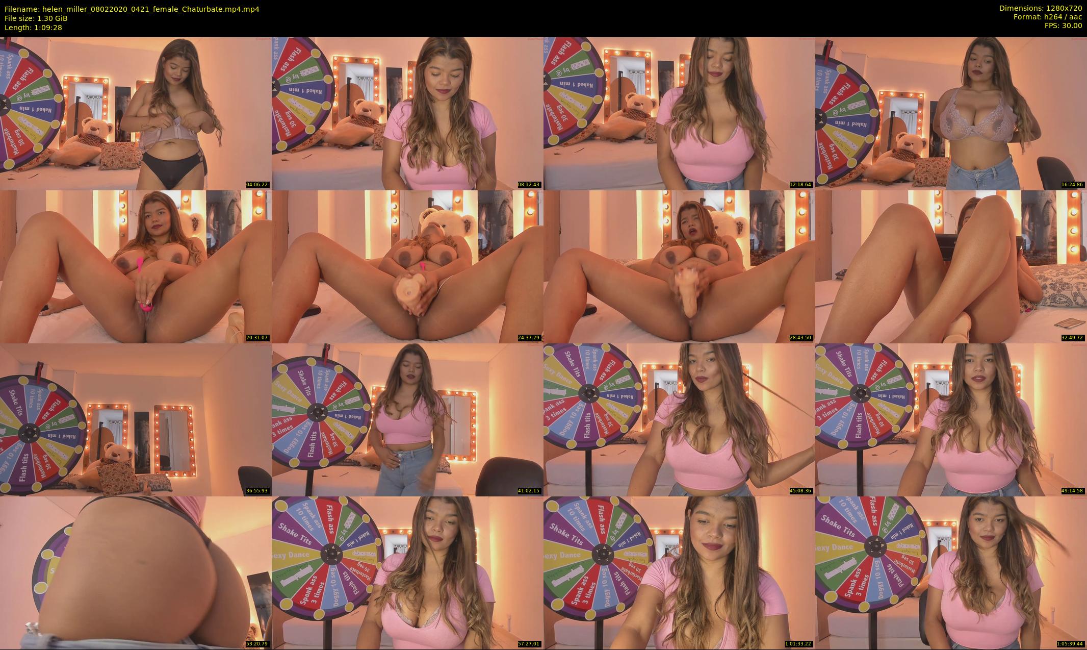 helen_miller — 70 minute Chaturbate female cam show recording, 720p, Feb 8, 2020