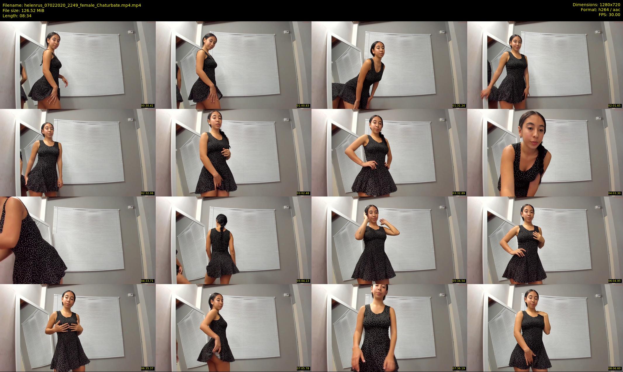 helenrus — 9 minute Chaturbate female cam show recording, 720p, Feb 7, 2020