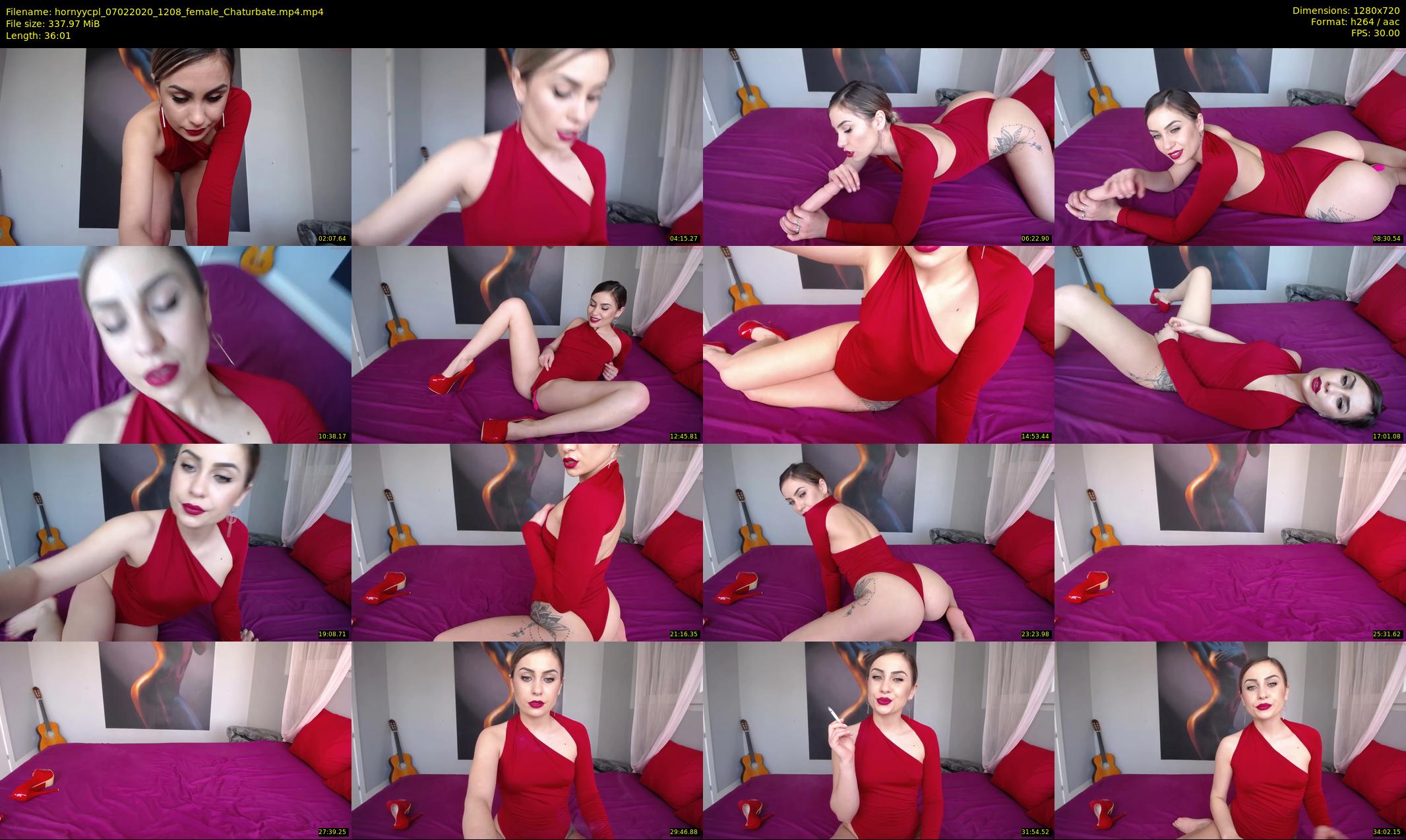 hornyycpl — 37 minute Chaturbate couple cam show recording, 720p, Feb 7, 2020