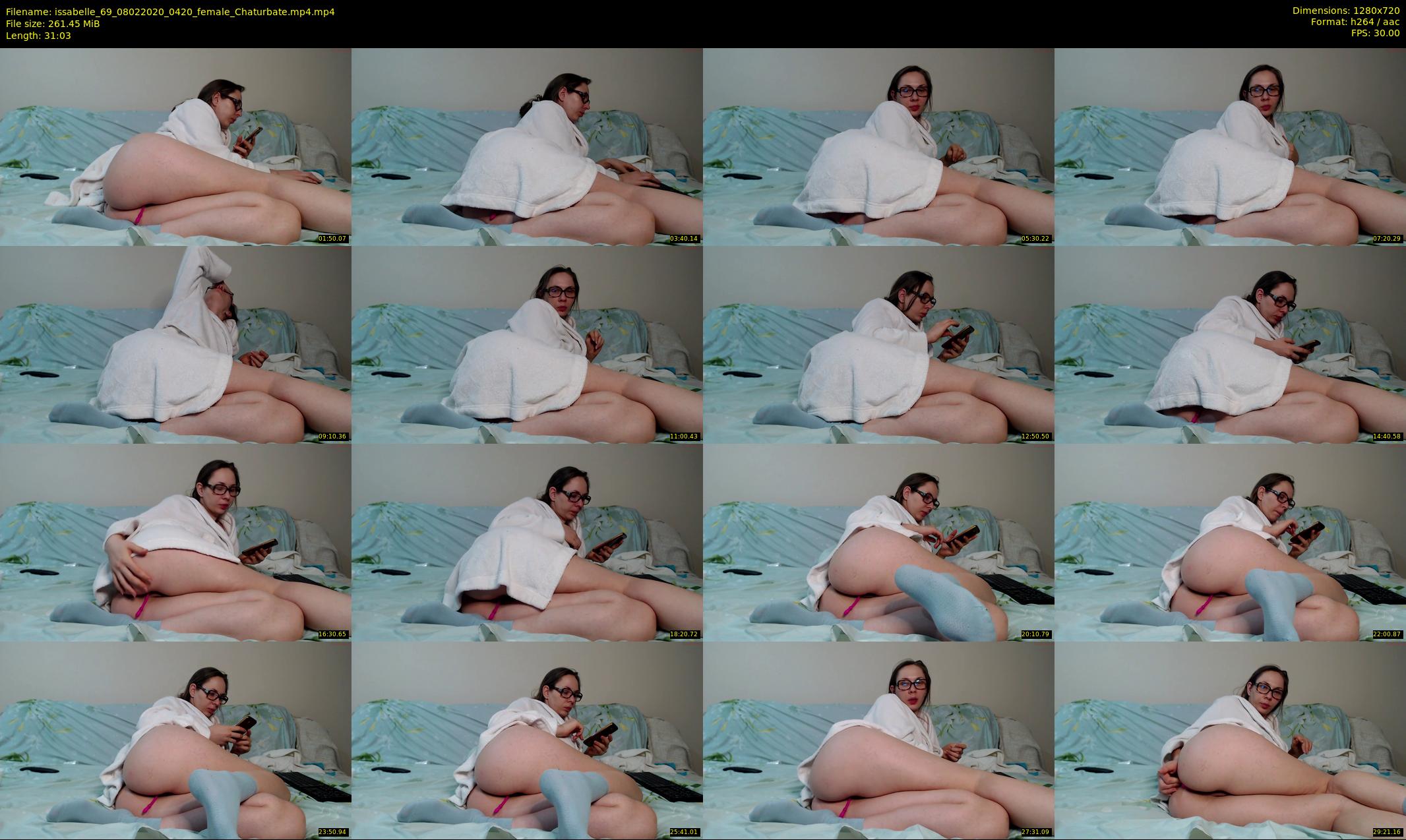 issabelle_69 — 32 minute Chaturbate couple cam show recording, 720p, Feb 8, 2020
