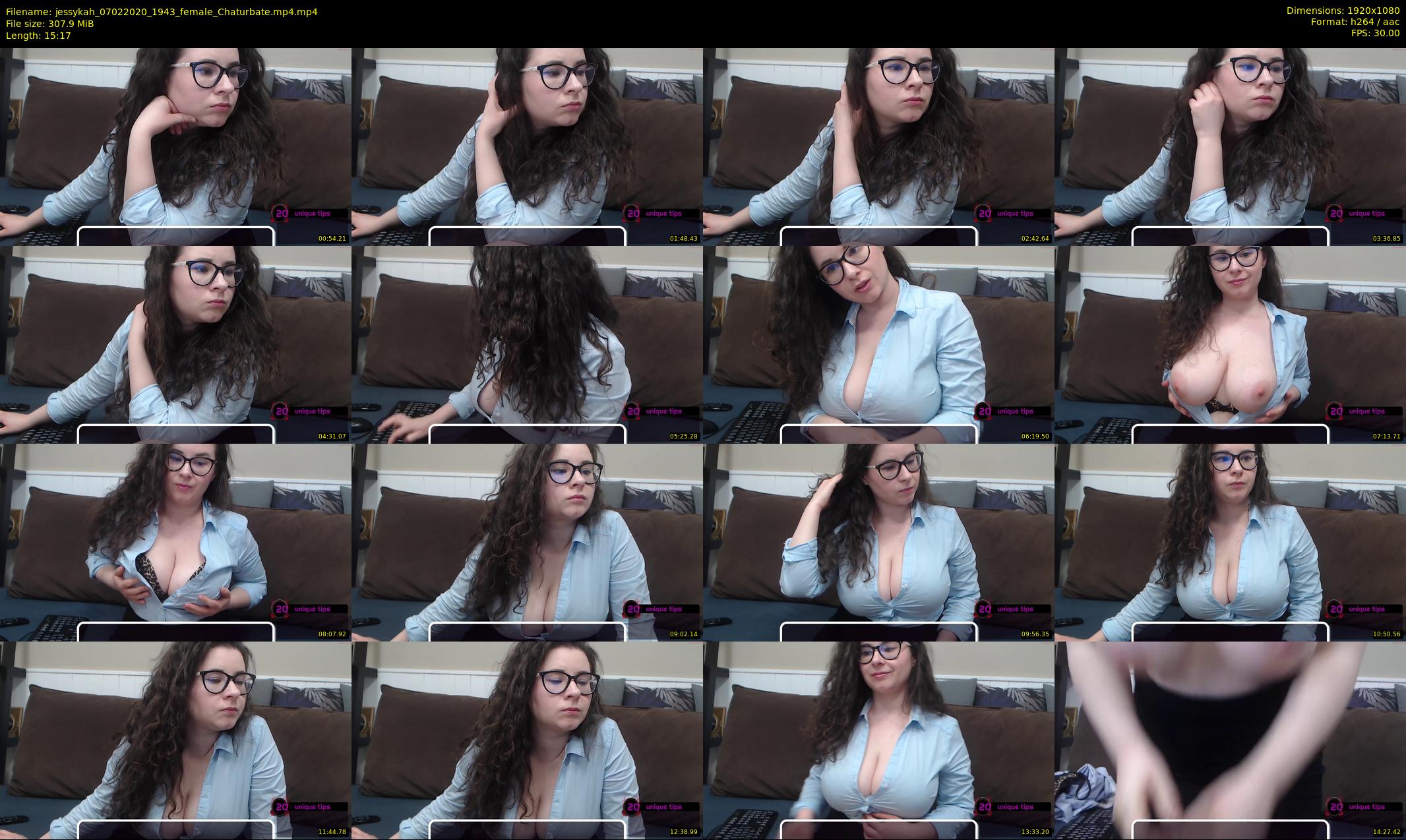 jessykah — 16 minute Chaturbate female cam show recording, 1080p, Feb 7, 2020