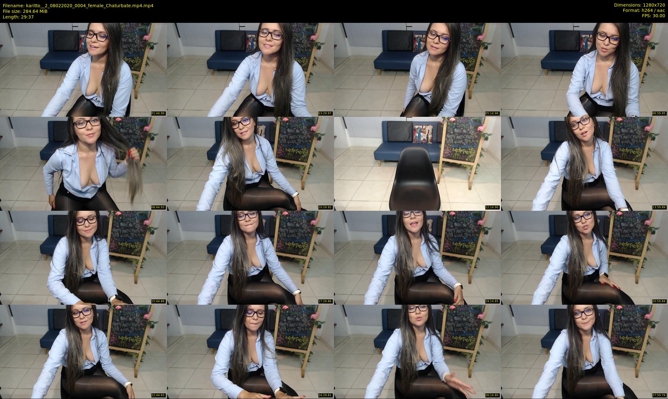 karitto__2 — 30 minute Chaturbate female cam show recording, 720p, Feb 8, 2020
