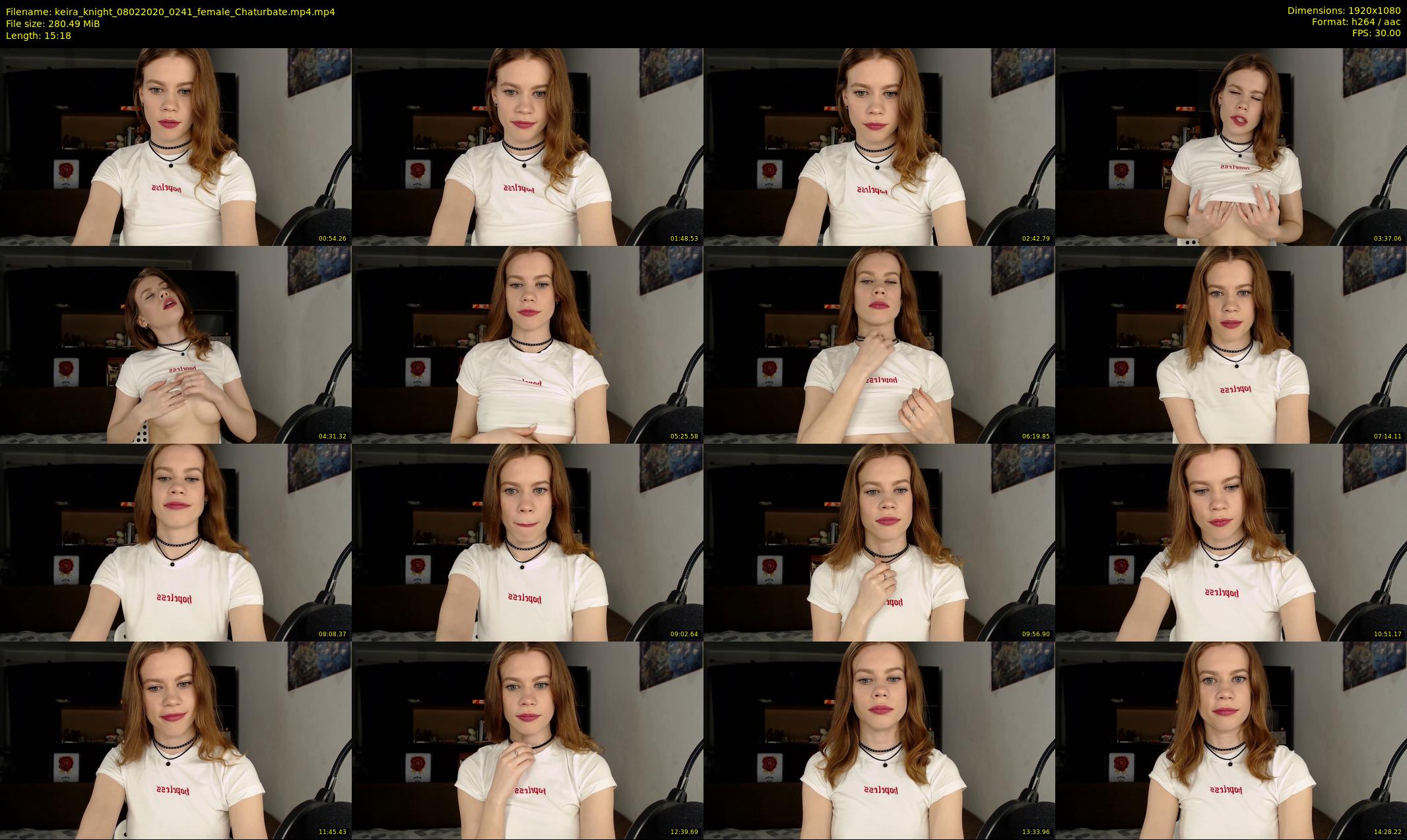 keira_knight — 16 minute Chaturbate female cam show recording, 1080p, Feb 8, 2020
